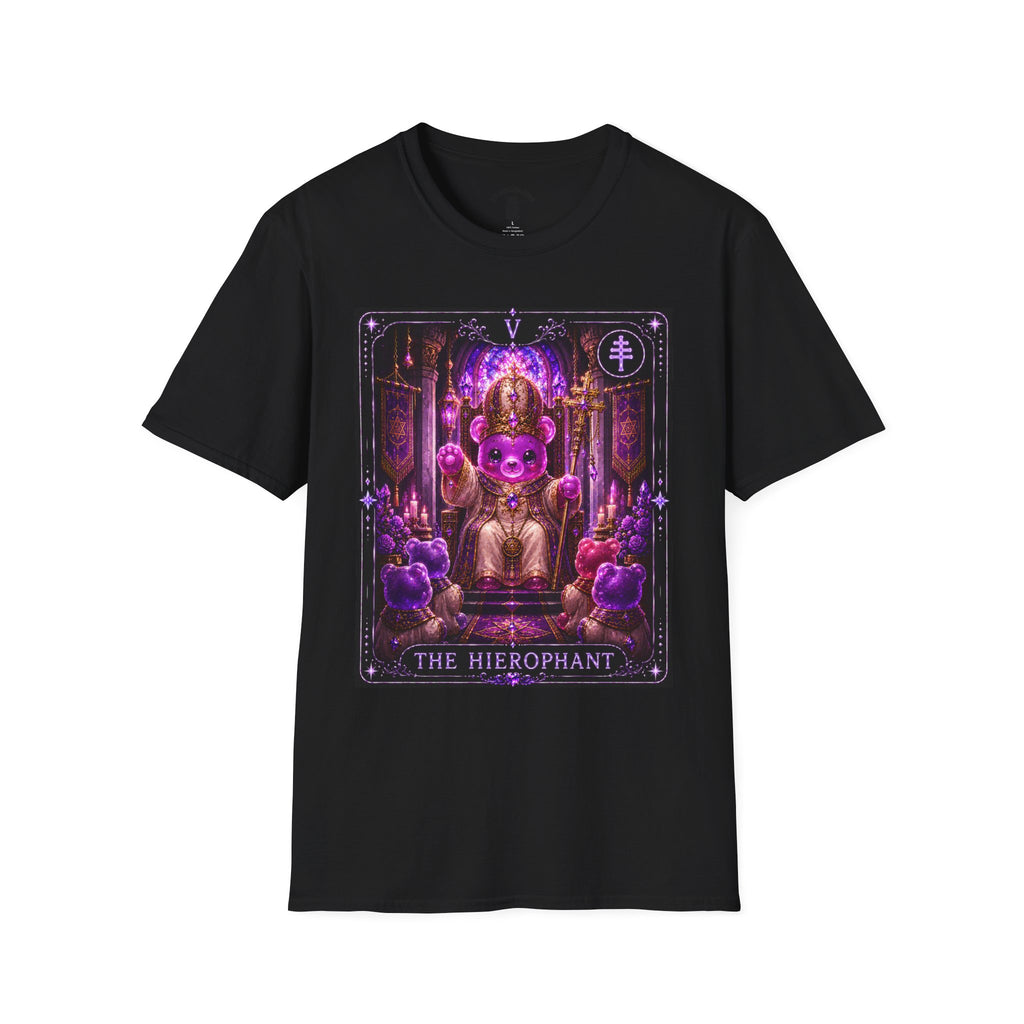 The Hierophant Tarot Mystic Oozy Bear Friend Special Addition- Graphic Shirt