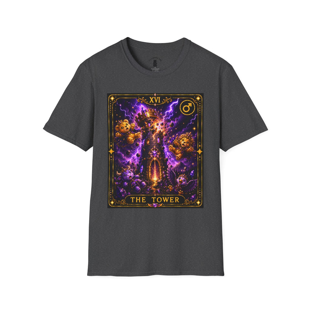 The Tower Tarot Card Oozy Bear Friends Special Addition- Graphic Shirt