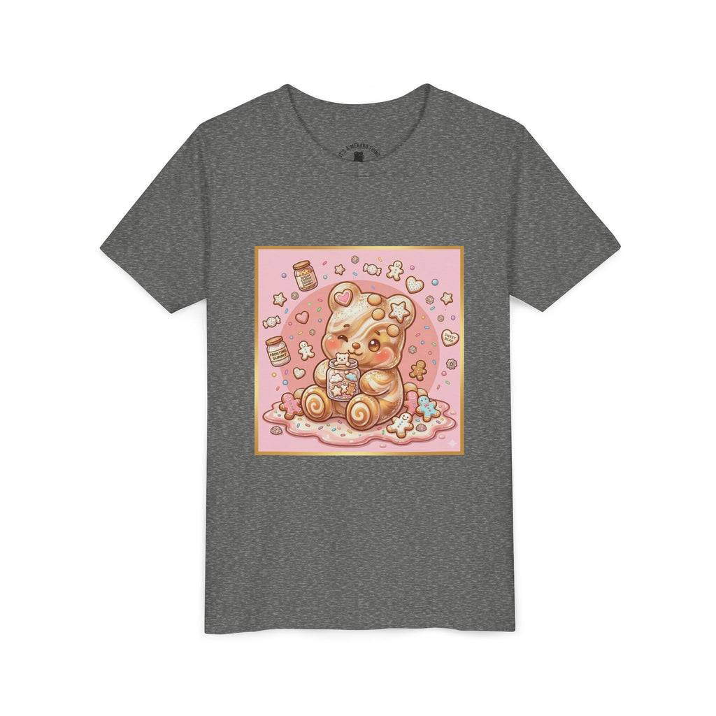 Sugar Frosted Holiday Cookie Gooey Gummy Bear Youth T-Shirt