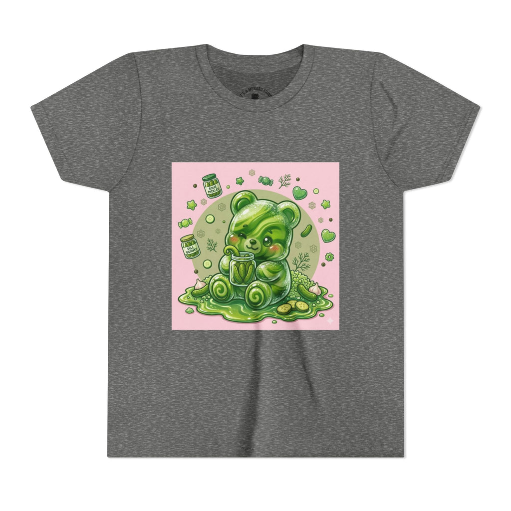 Tart Dilly Green Pickle Gooey Gummy- Graphic Youth T-Shirt