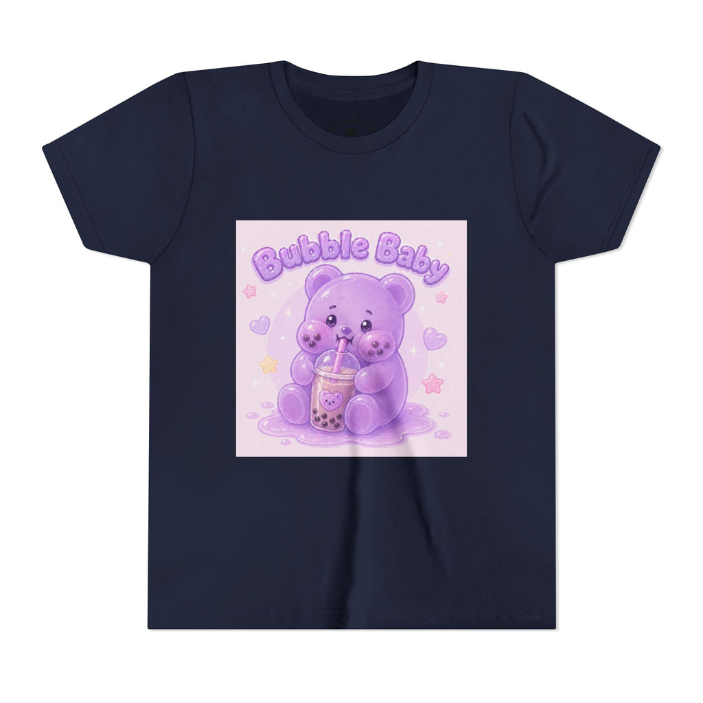 'Bubble Baby' Gooey Gummy Bear Boba Milk Tea Graphic