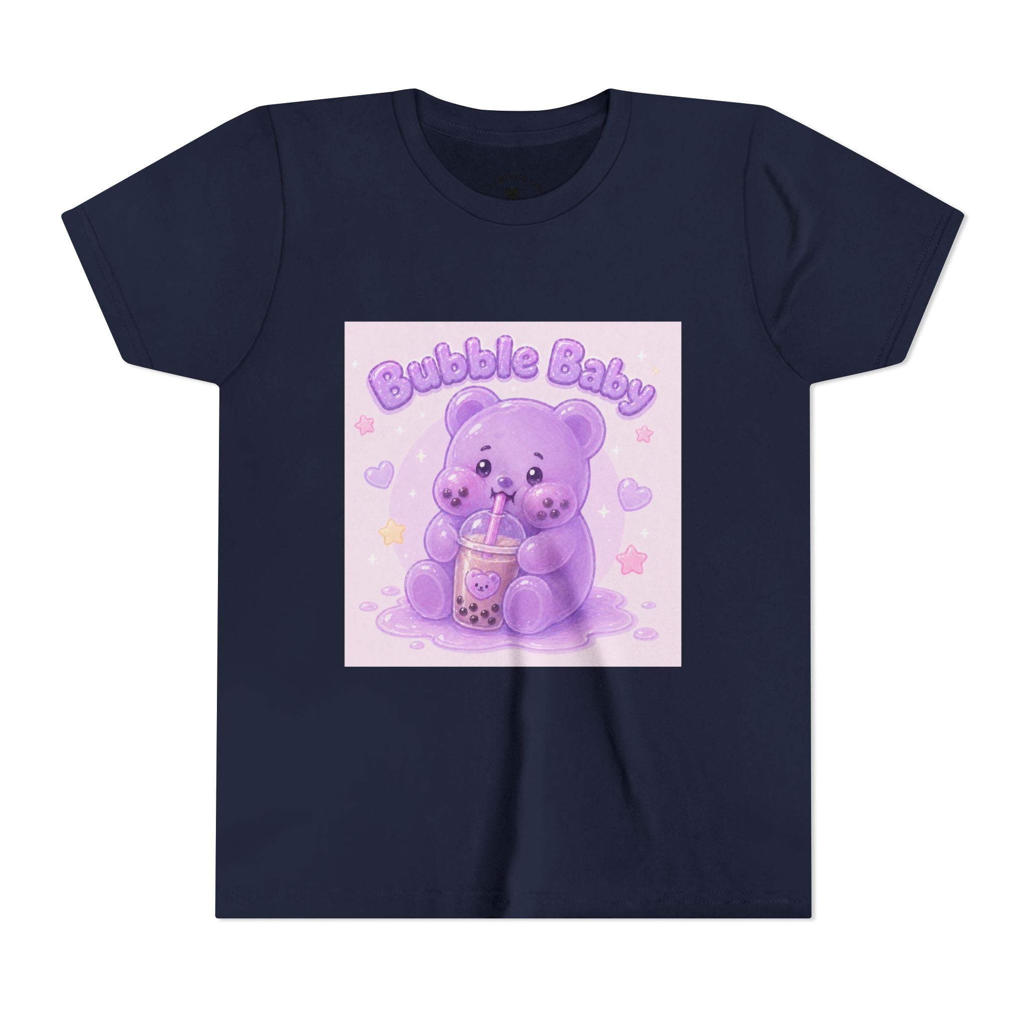 'Bubble Baby' Gooey Gummy Bear Boba Milk Tea Graphic