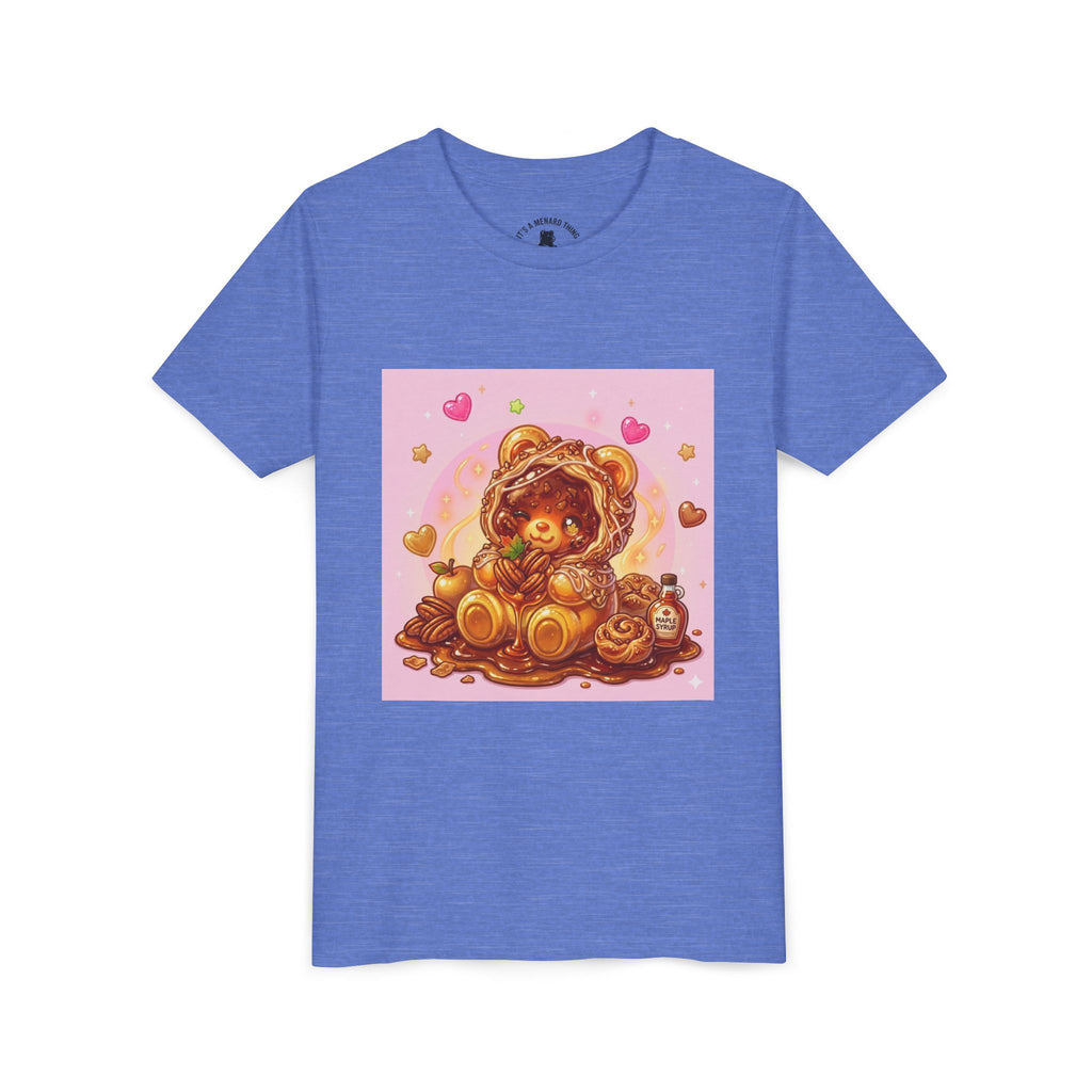 Cinnamon, Butter & Pecan Danish Gooey Gummy Bear Youth T-Shirt