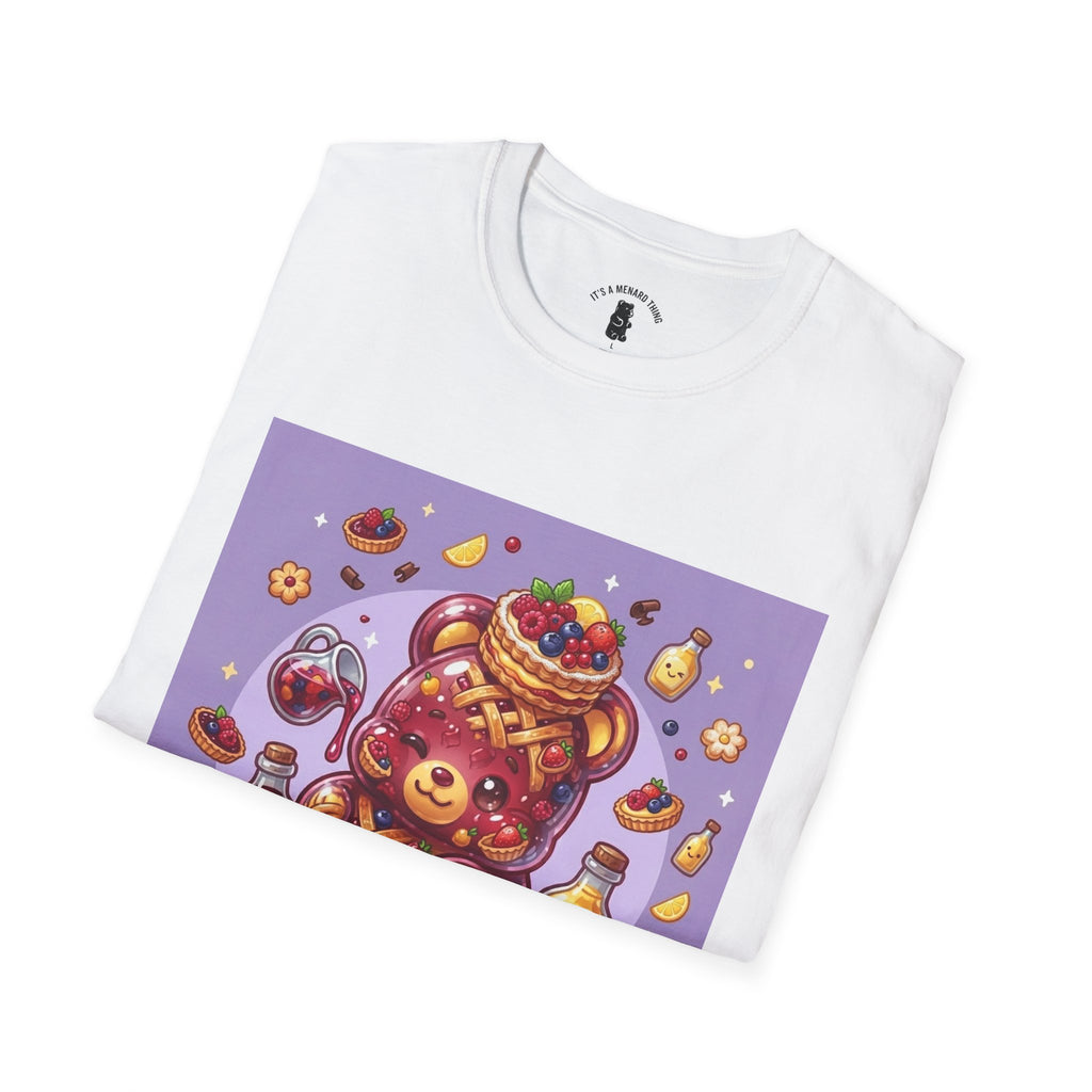 Mixed Berry Tart, Exotic Gooey Gummy Bear — Kawaii Graphic T-Shirt