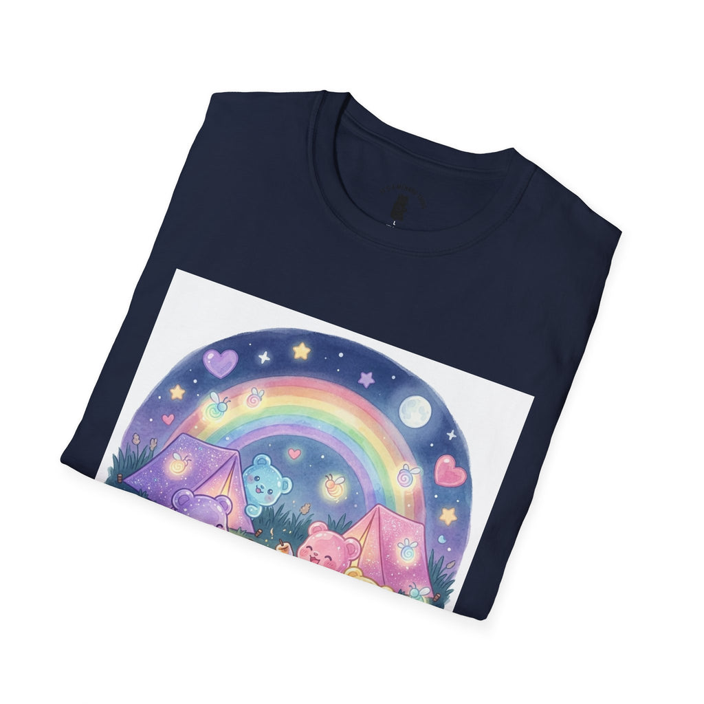 Campfire days and Toasted Marshmallows, Gooey Gummy Friends- Kawaii Graphic T-Shirt