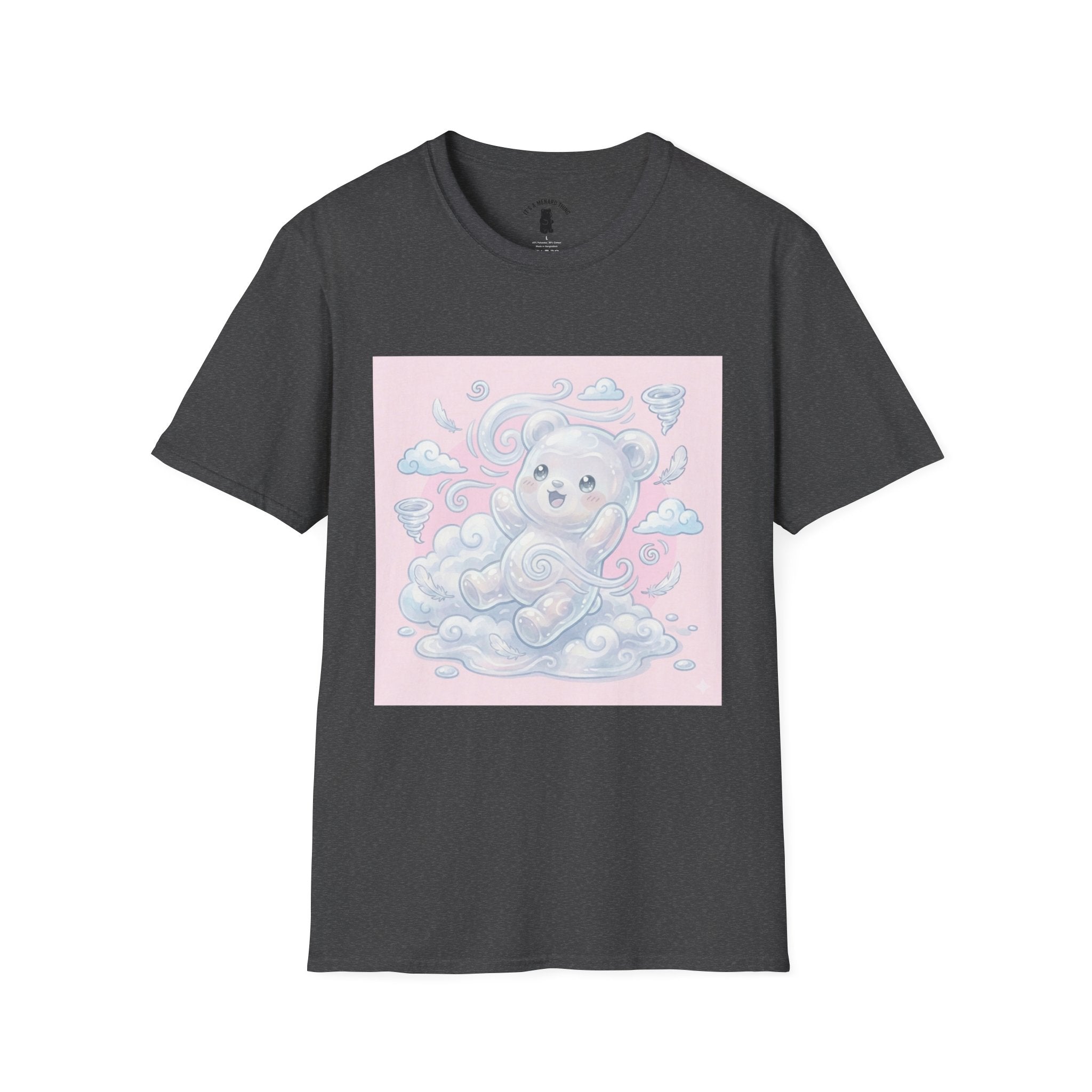Elemental, Air White Gooey Gummy Bear — Pastel Graphic Tee