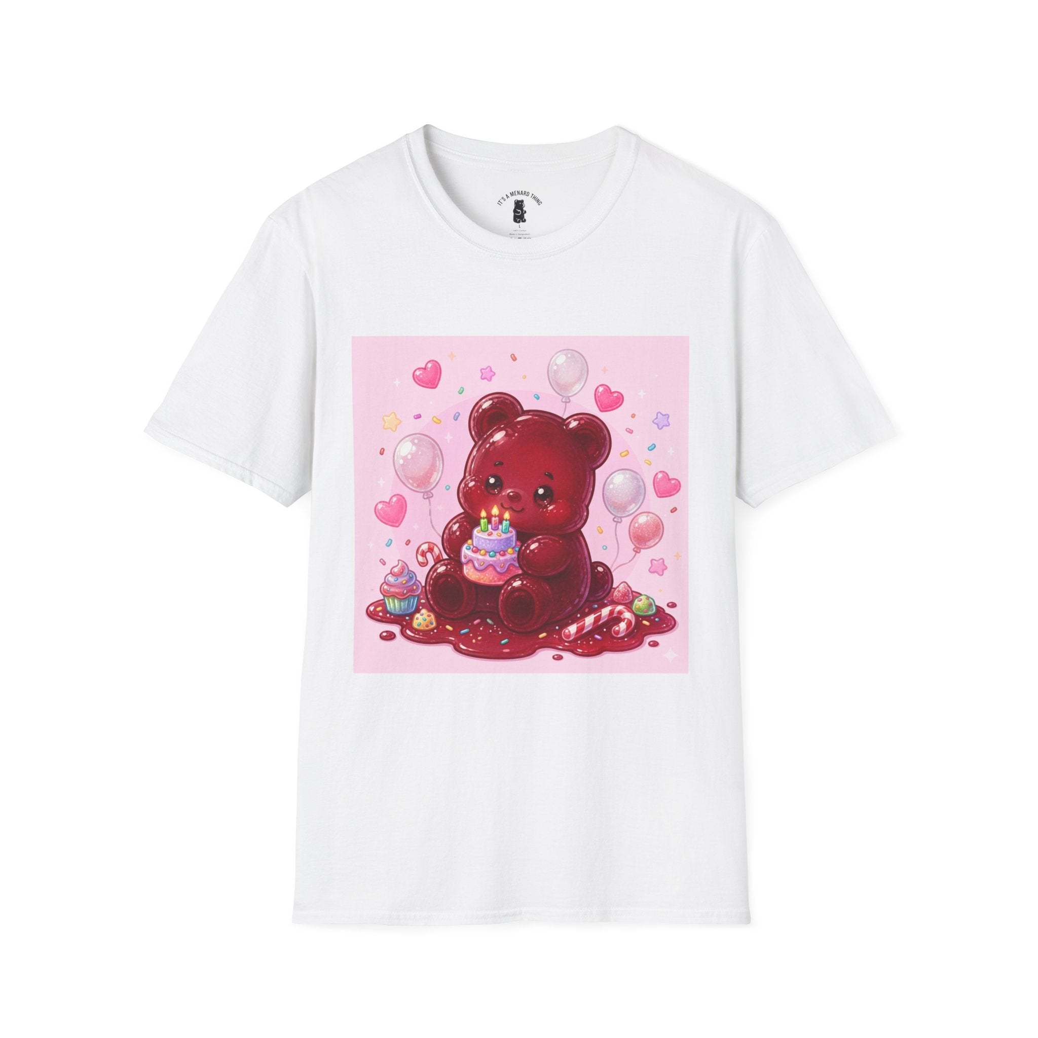 Kawaii Gummy Bear Birthday T-Shirt