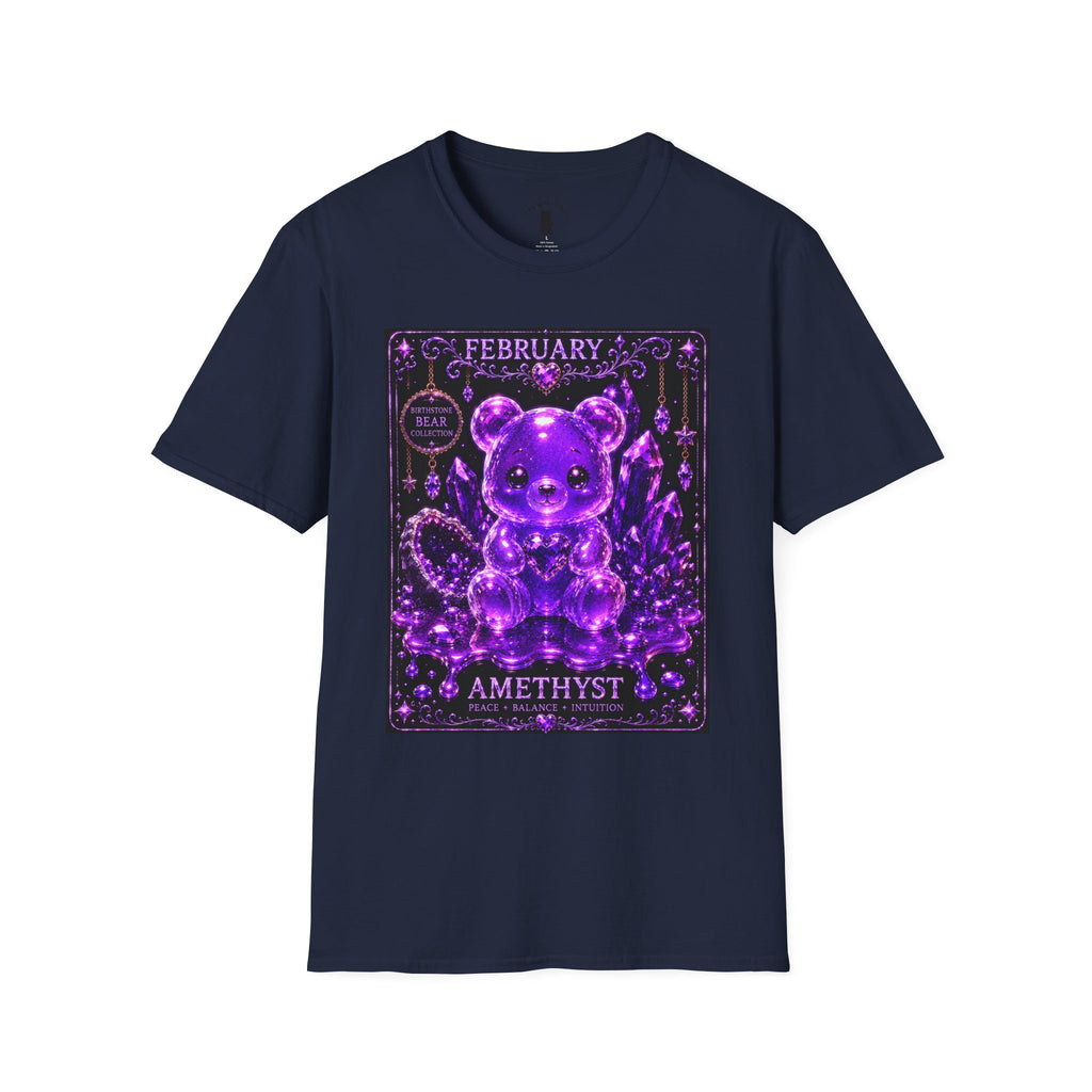 February, Amethyst Birthstone Oozy Bear Friend Special Addition- Graphic
