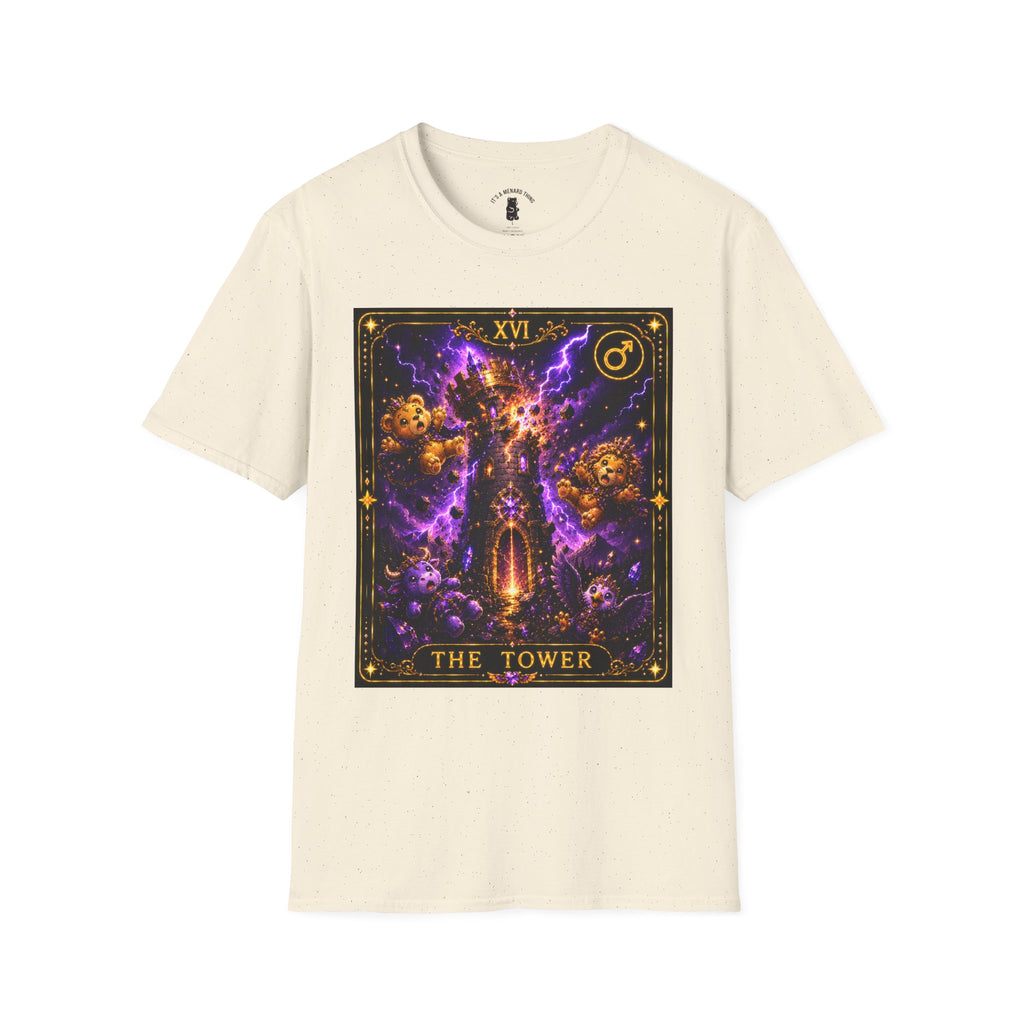 The Tower Tarot Card Oozy Bear Friends Special Addition- Graphic Shirt