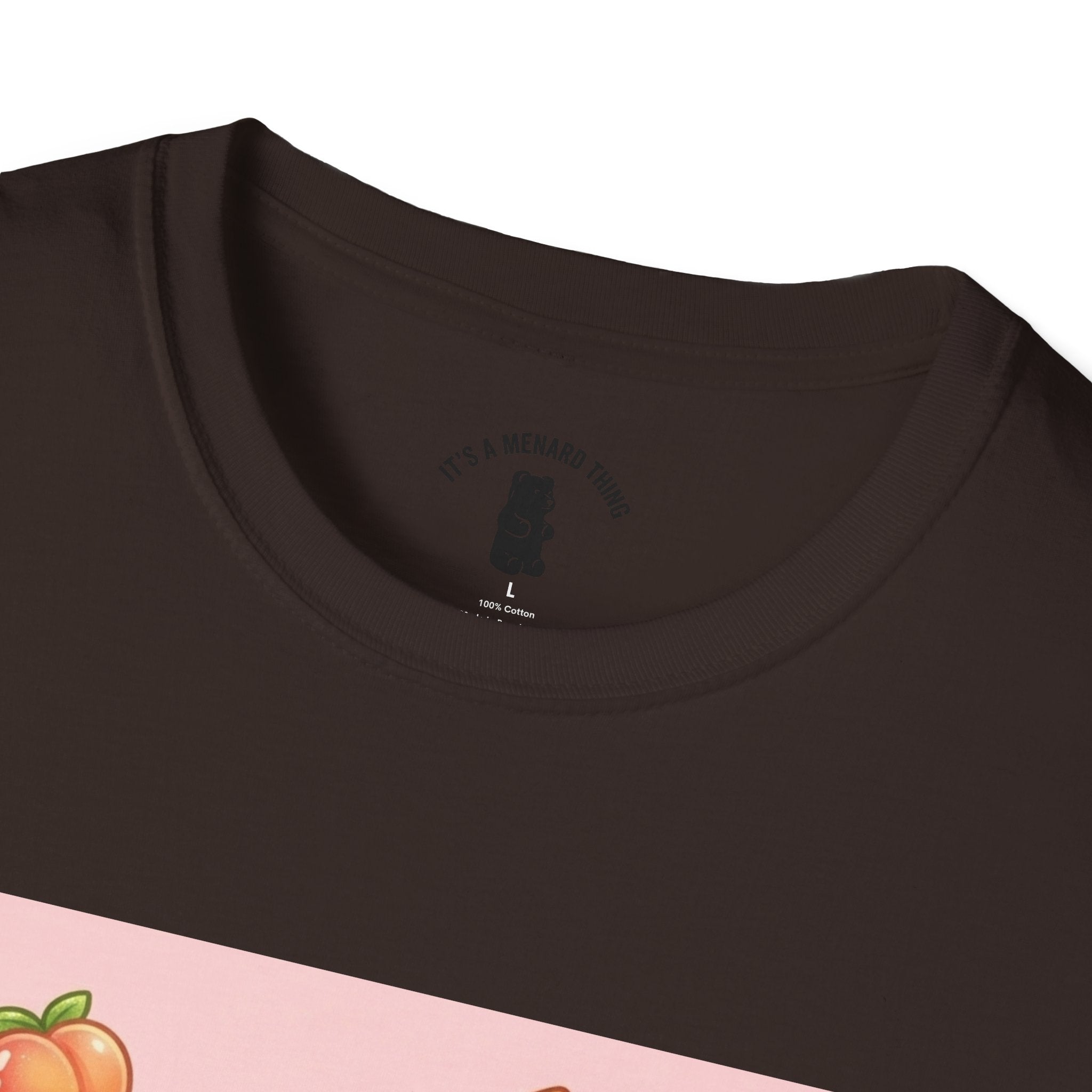 Peach Danish snack Gooey Gummy Bear — Cute Graphic T-Shirt