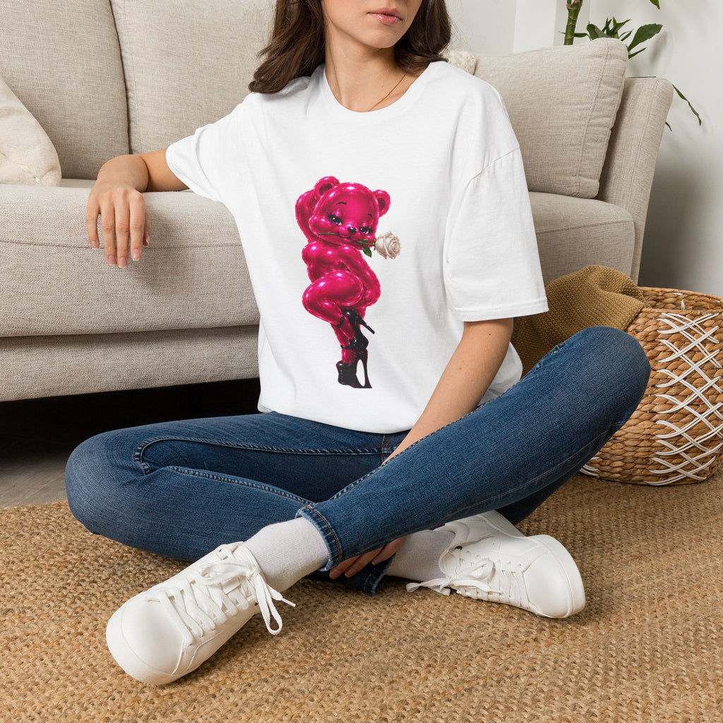 Play With Me, Pink Oozy Bear Gummy Lover- Graphic Shirt (Adult Only!)