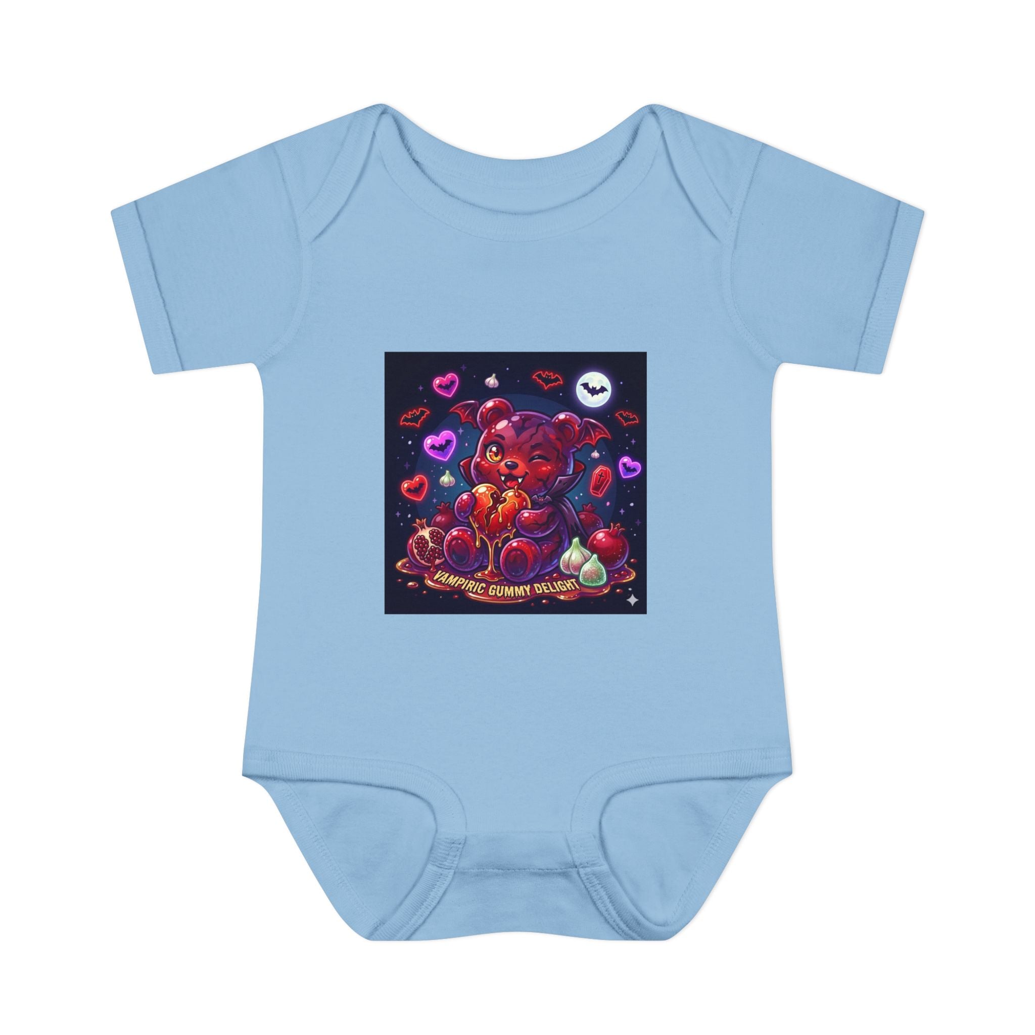 Baby Bodysuit - Cute Vampire Gooey Gummy Bear
