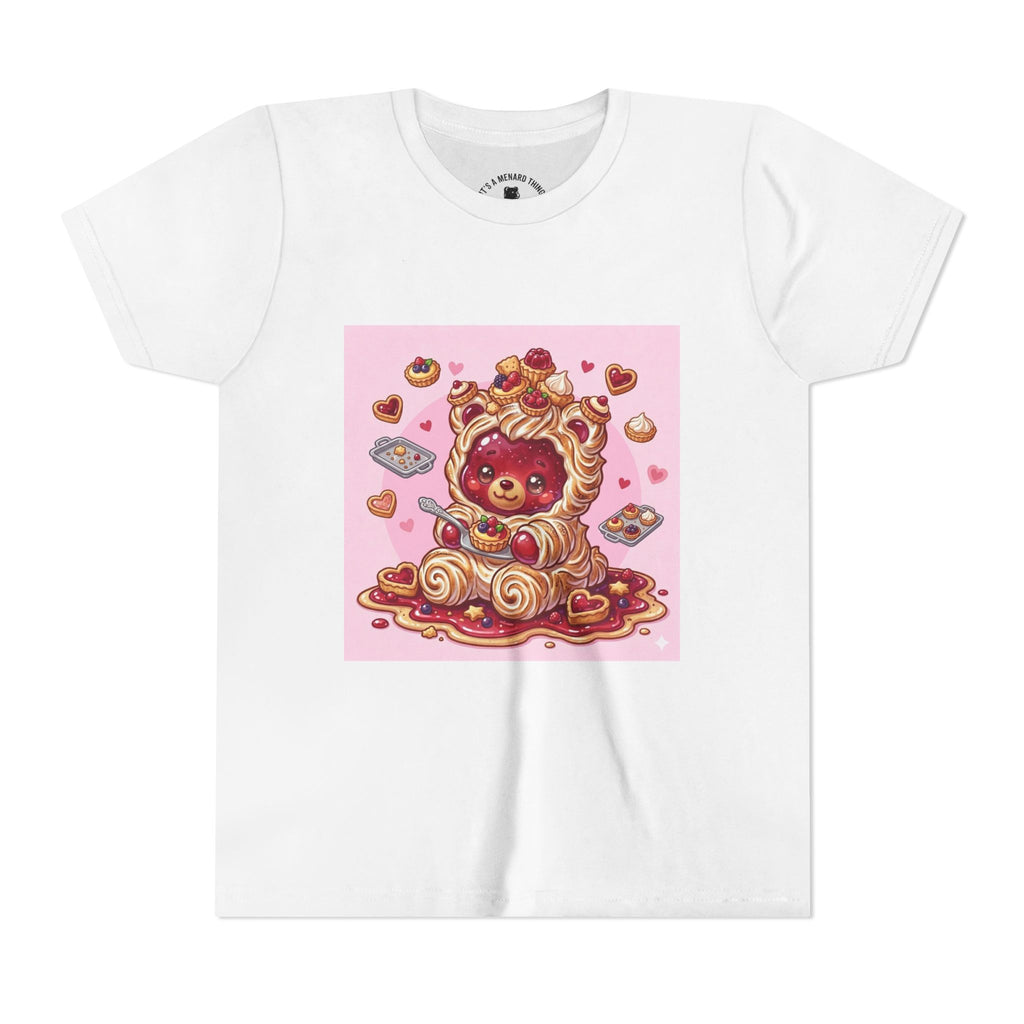 Whipper Berry Tart Gooey Gummy Bear Graphic Youth Shirt