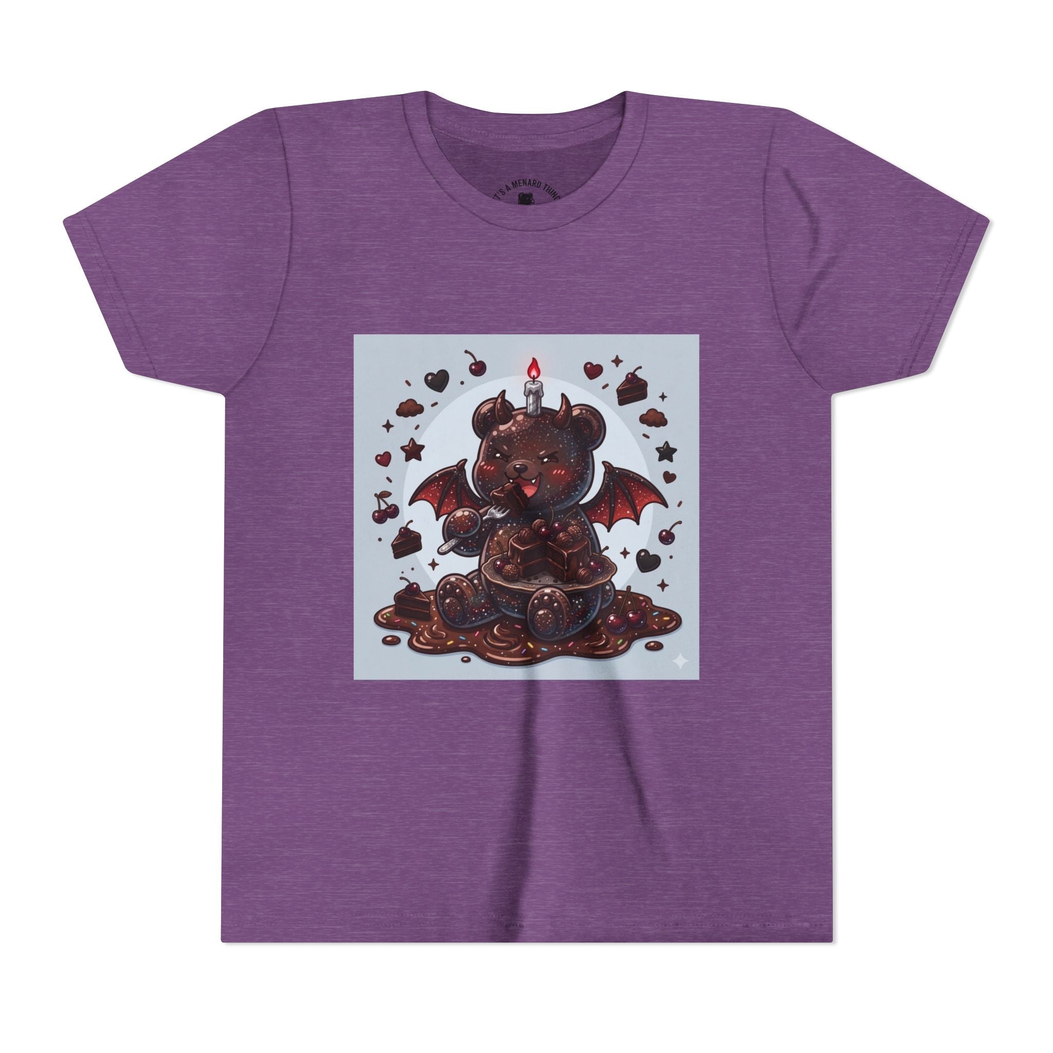 Devils Food Cake, Fudge Gooey Gummy Bear Youth Shirt