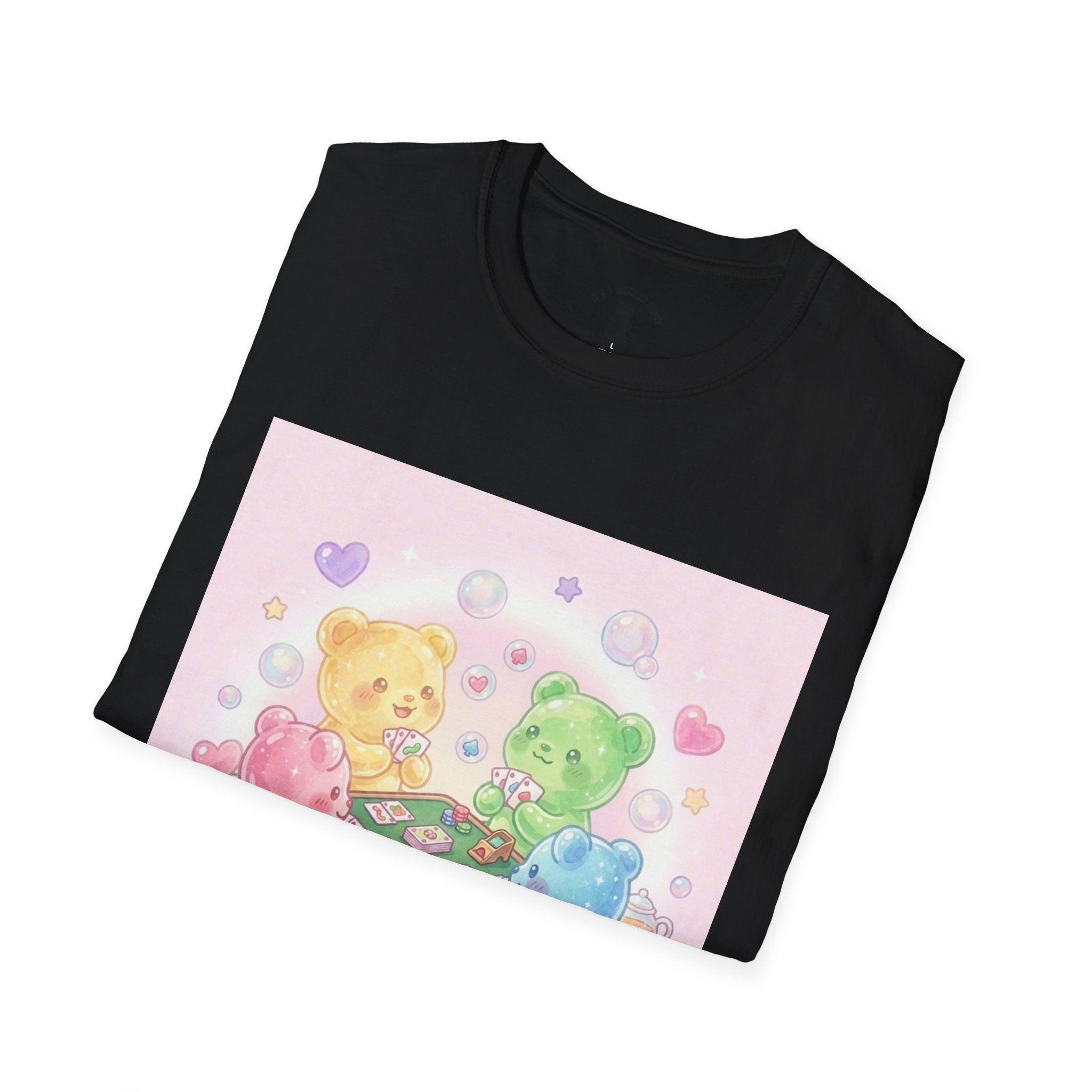 Friendly Card Game, Gooey Gummy Friends- Kawaii Graphic T-Shirt
