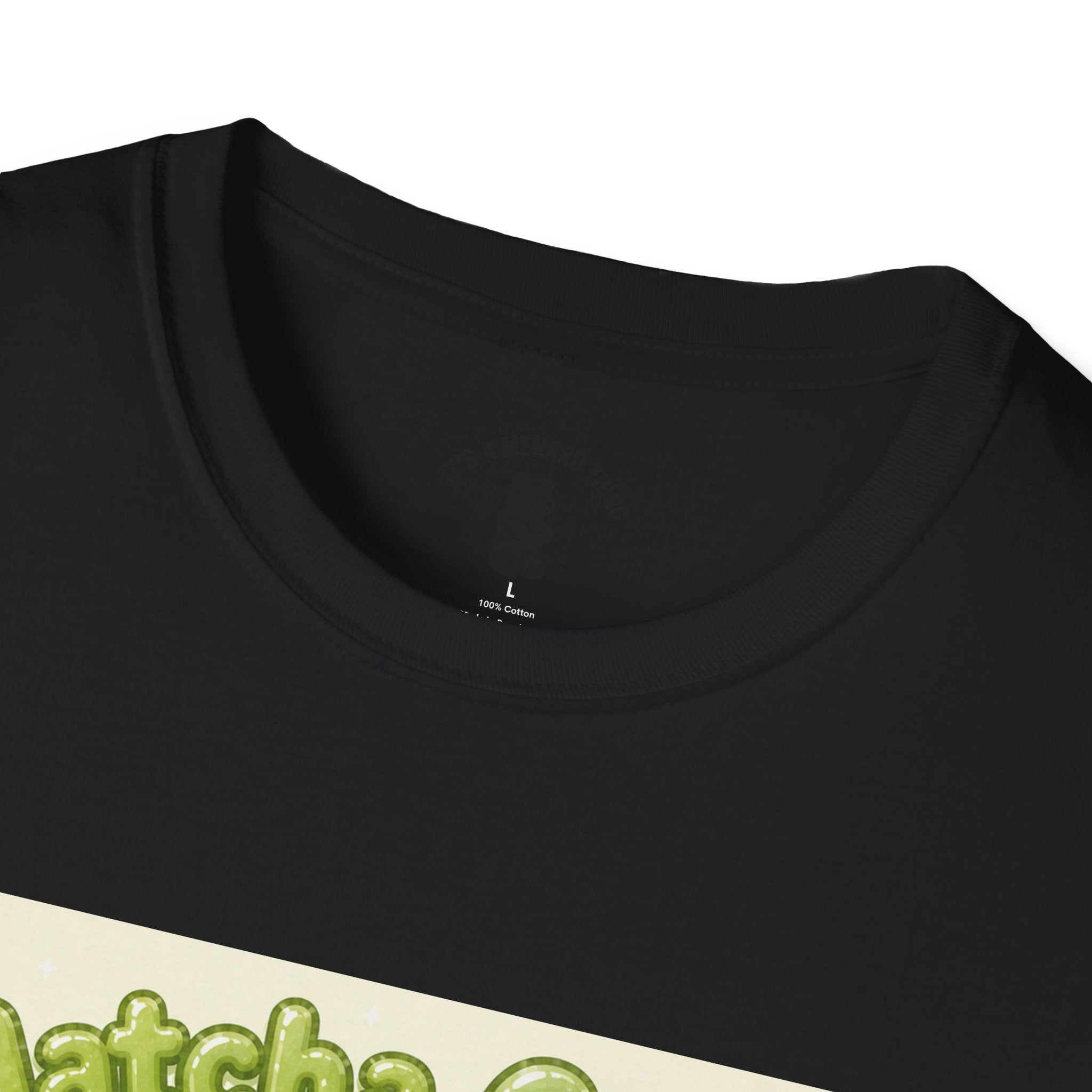 Matcha Cream Gooey Gummy Bear — Cute Green Tea Kawaii Graphic Tee