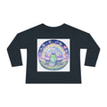 Cute Alien UFO Nightscape Oozy Bear Special- Graphic Long Sleeve Shirt