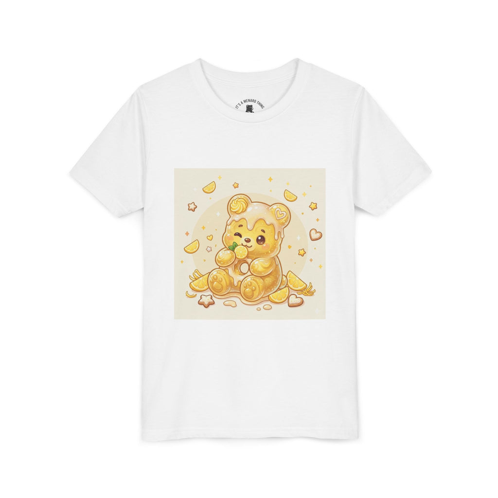 Lemon Bunt Cake Gooey Gummy bear Kids Shirt