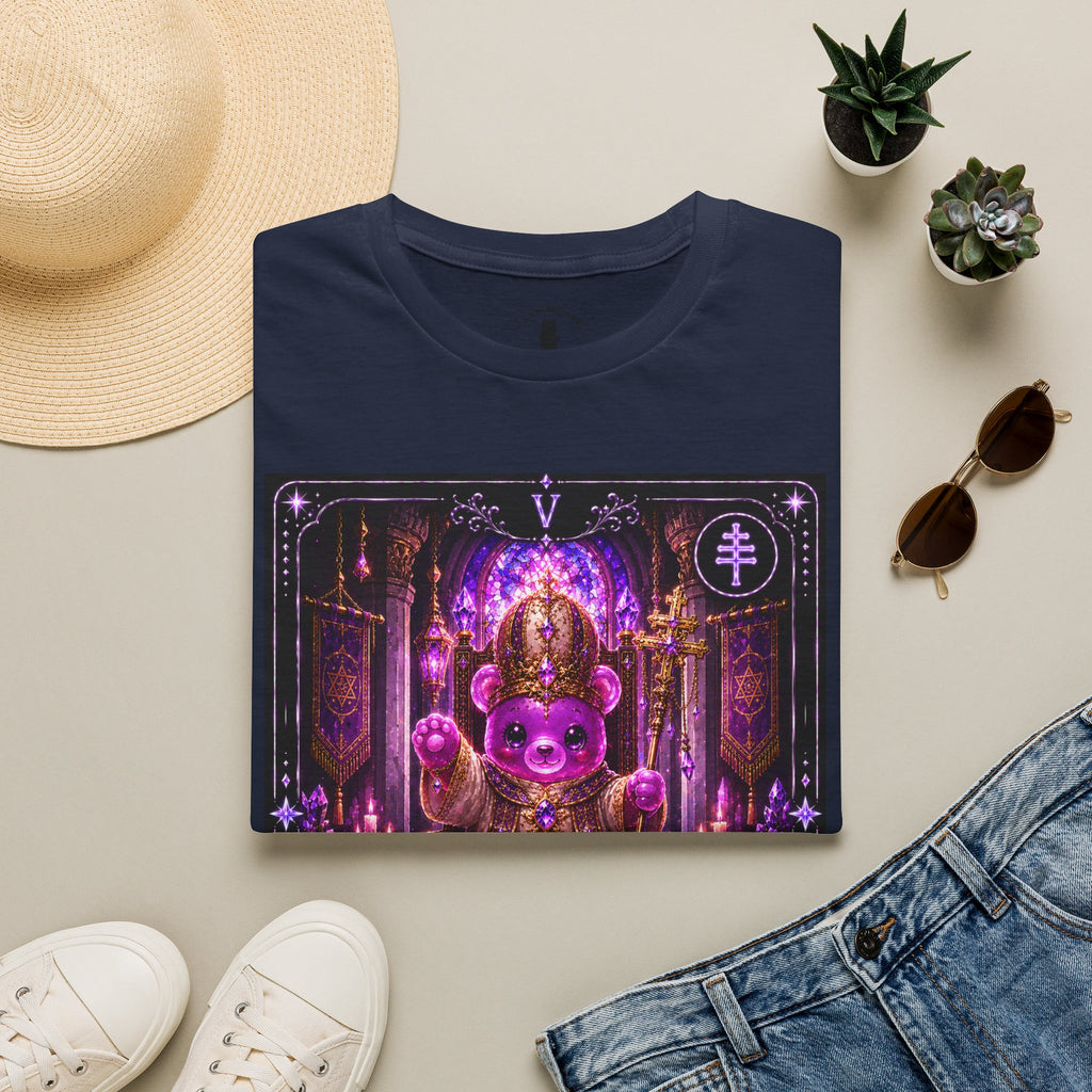 The Hierophant Tarot Mystic Oozy Bear Friend Special Addition- Graphic Shirt