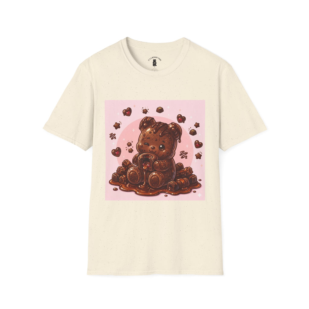 Chocolate Molten Lava Cake Gooey Gummy Bear — Cute Graphic Tee