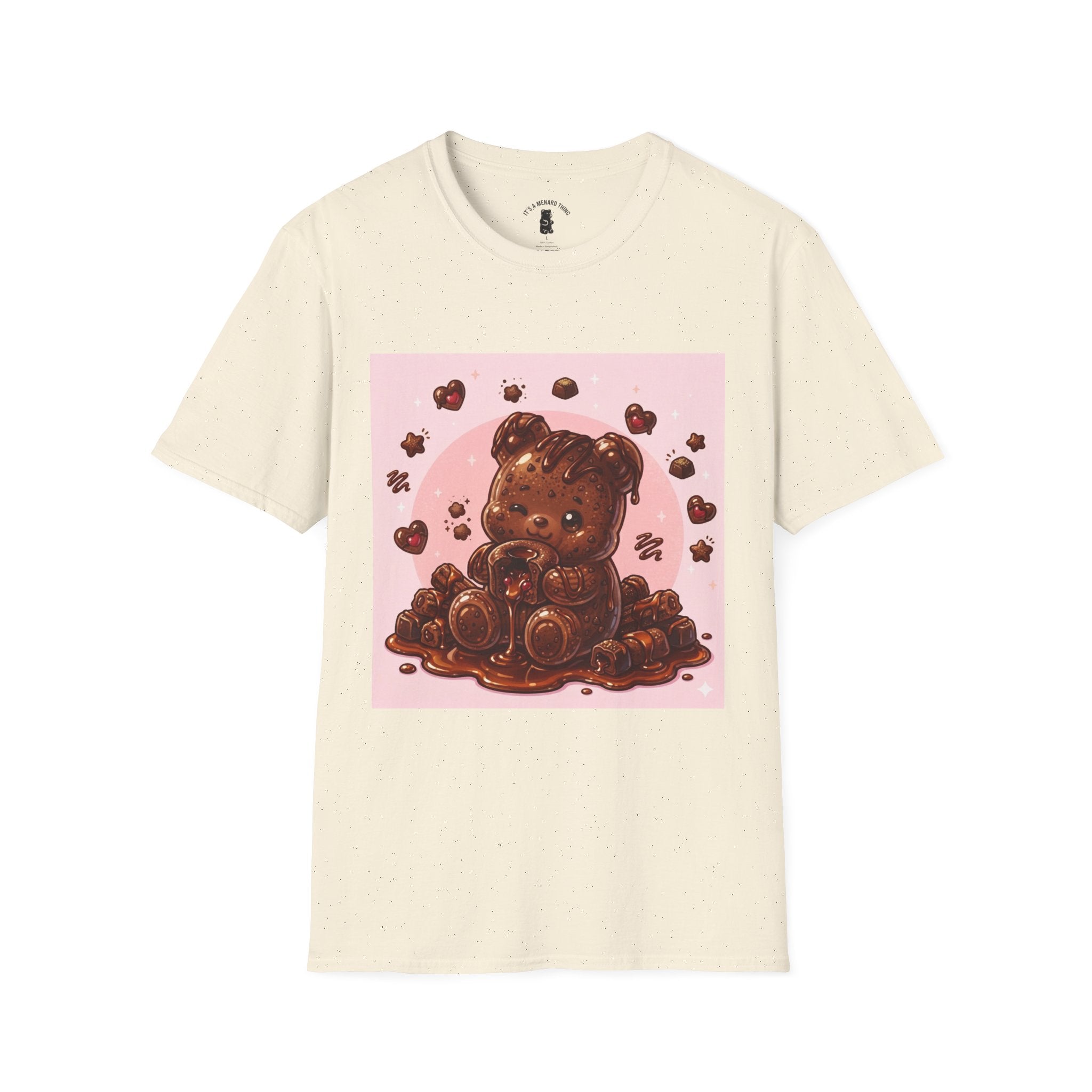 Chocolate Molten Lava Cake Gooey Gummy Bear — Cute Graphic Tee