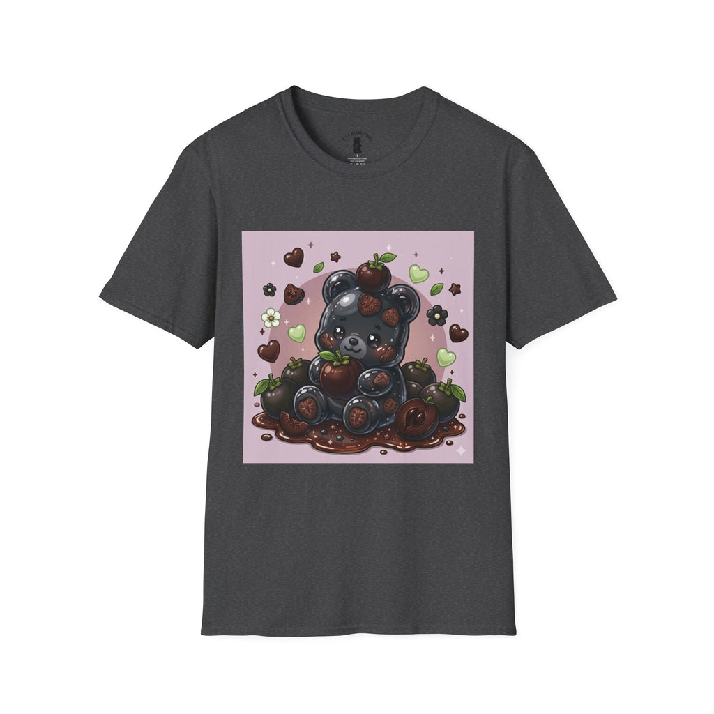 Special Black Sapote Fruit, Exotic Oozy Gummy Bear — Kawaii Graphic Shirt