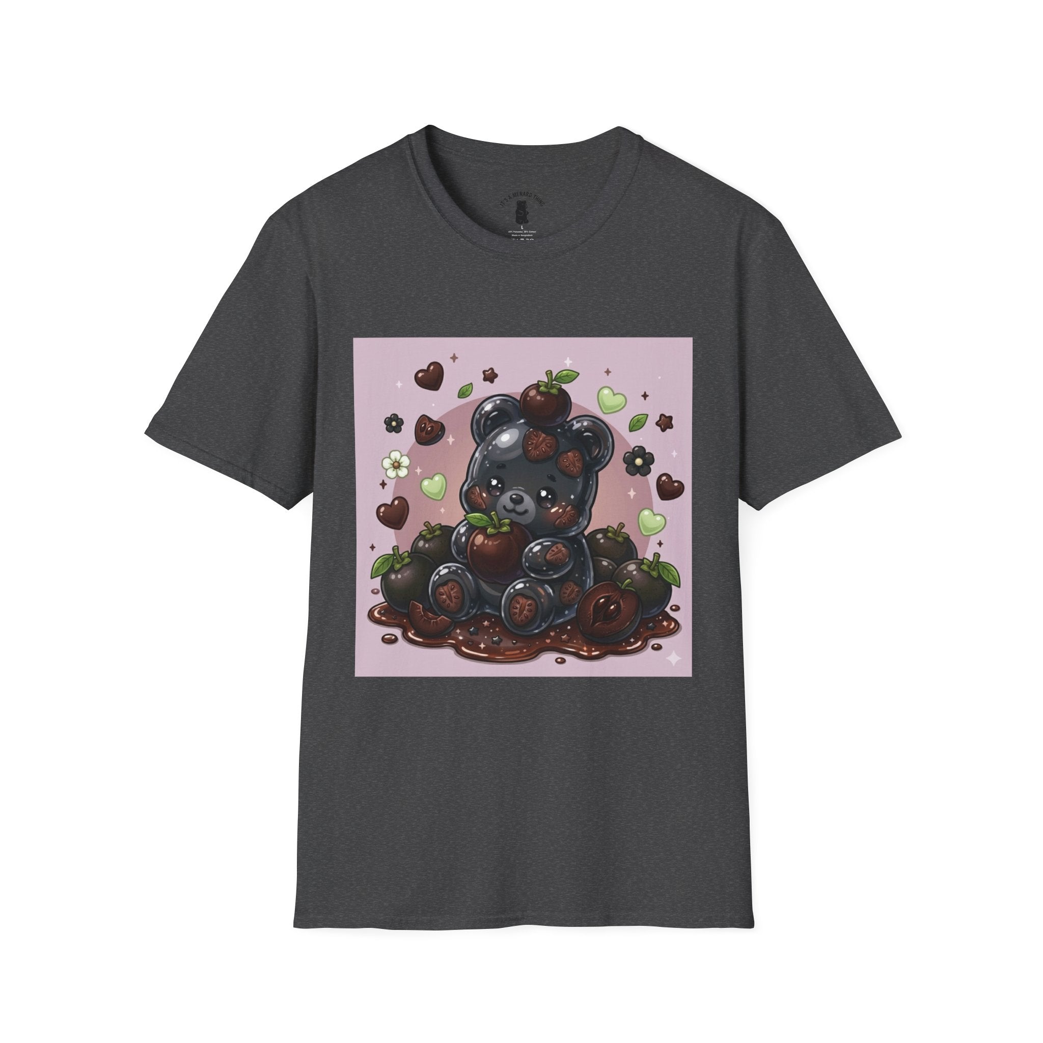 Special Black Sapote Fruit, Exotic Oozy Gummy Bear — Kawaii Graphic Shirt