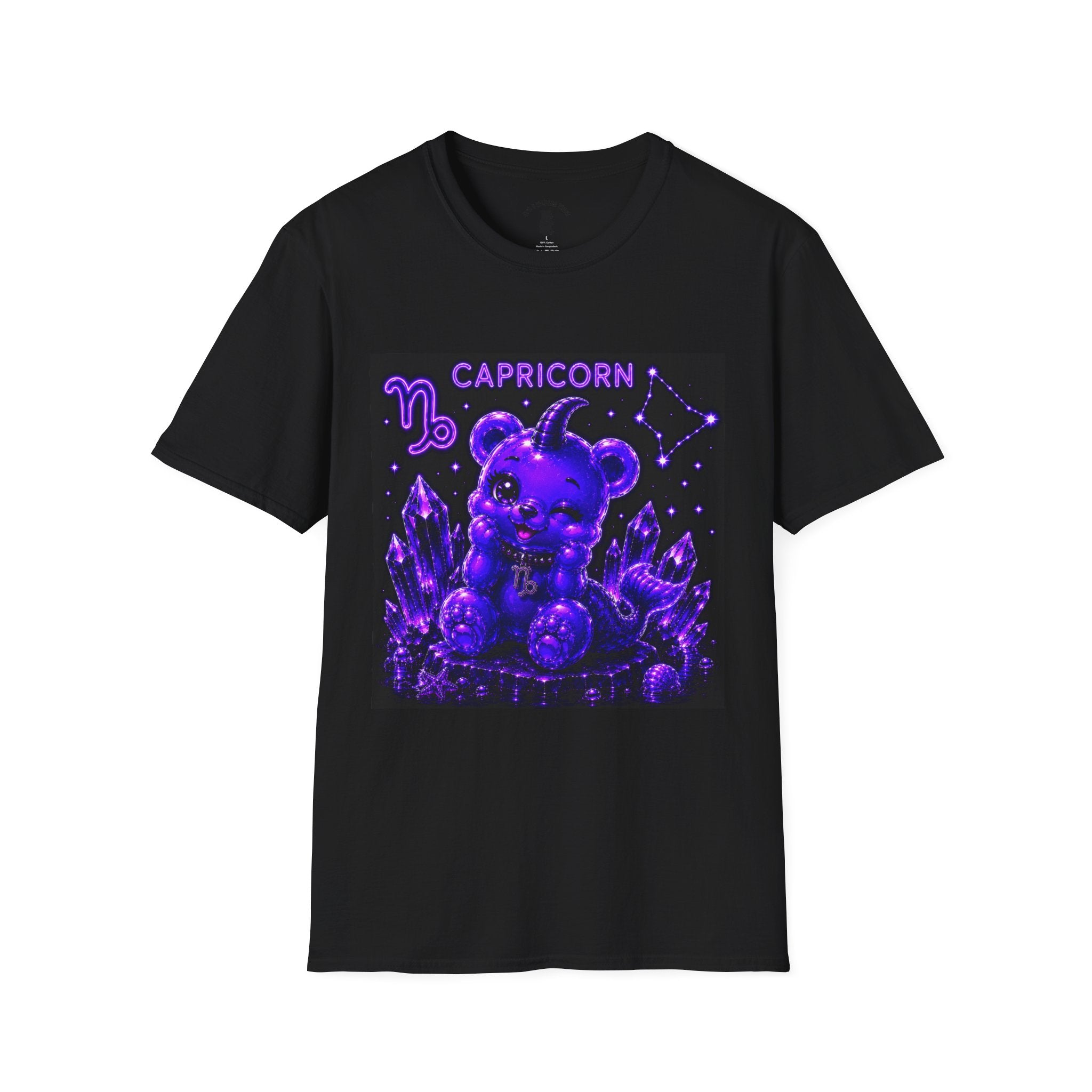 Capricorn Zodiac Constellation Oozy Bear Friend- Graphic Shirt