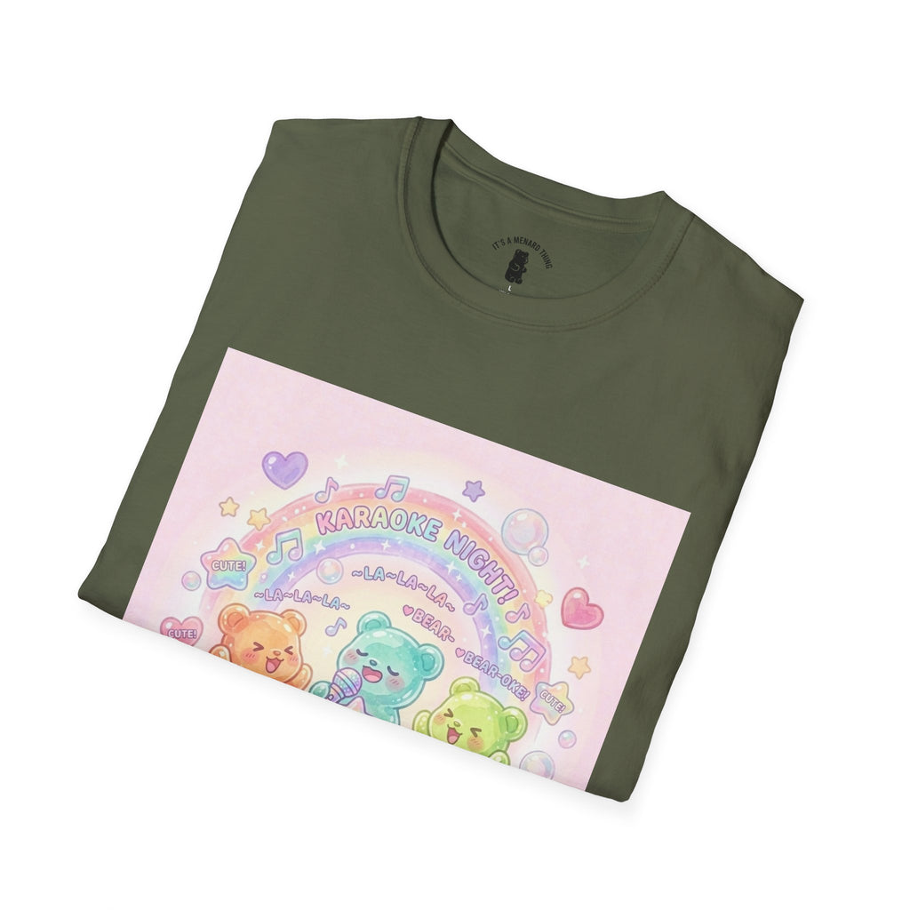 Karaoke Time! Gooey Gummy Bear Friends — Kawaii Graphic T-shirt