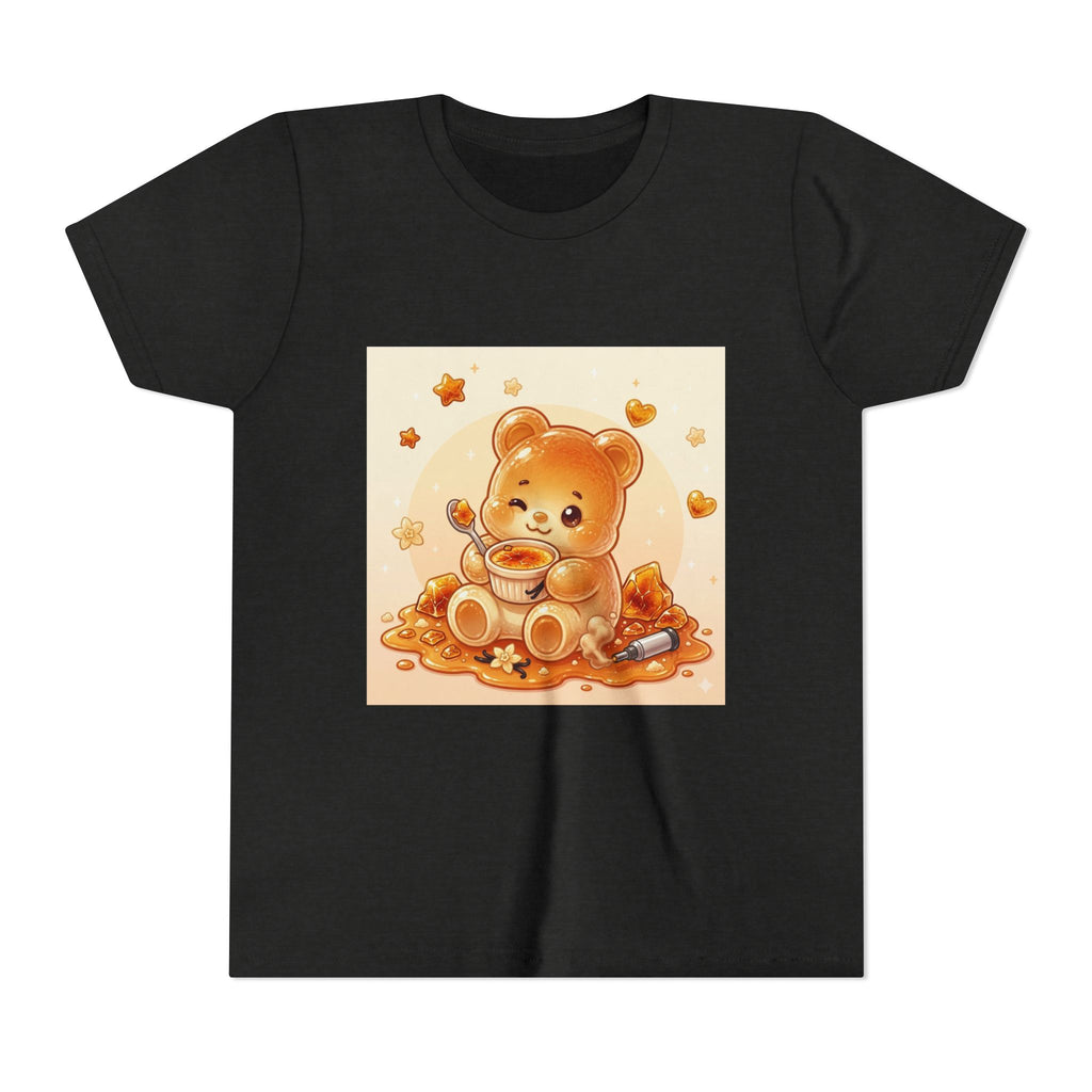Cream Brulé Crunch Gooey Gummy Bear Graphic Youth Shirt