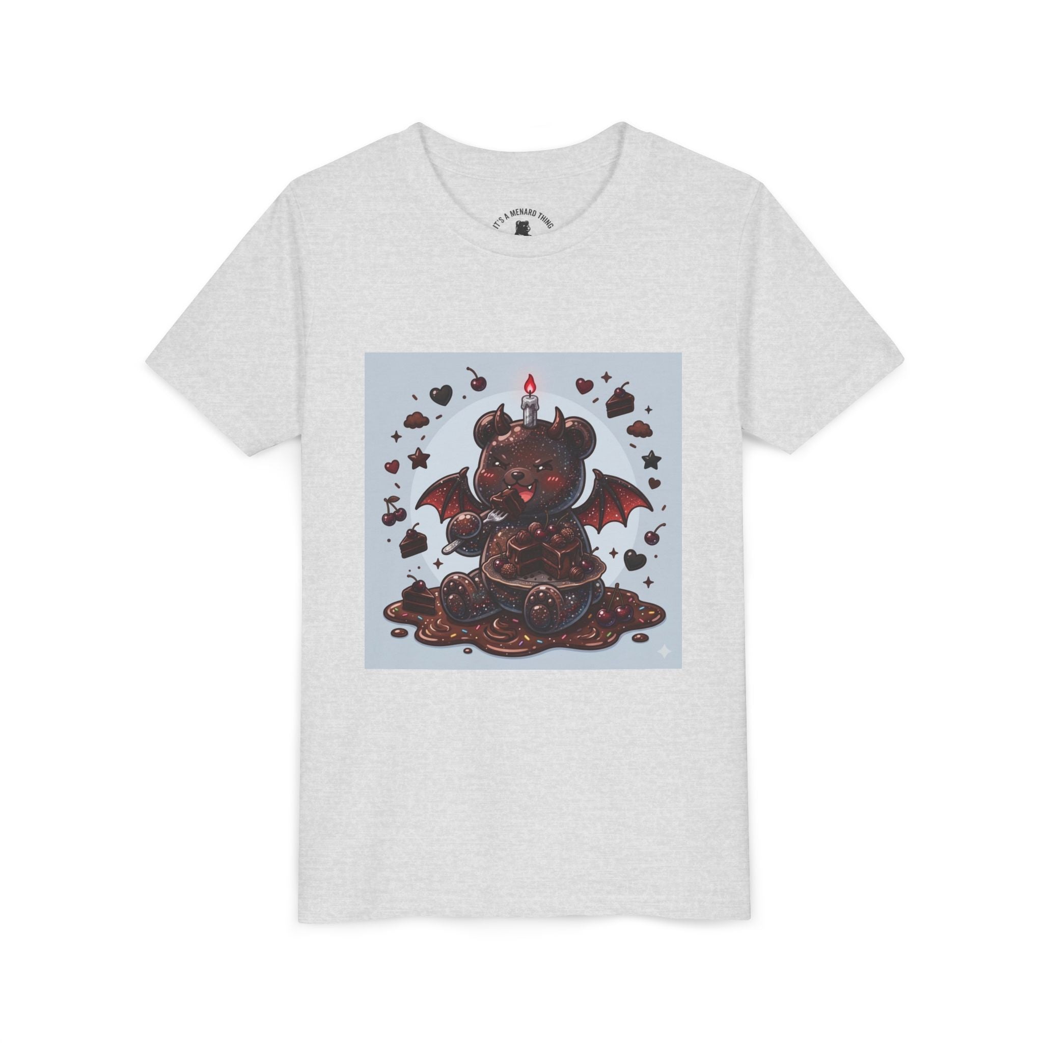Devils Food Cake, Fudge Gooey Gummy Bear Youth Shirt