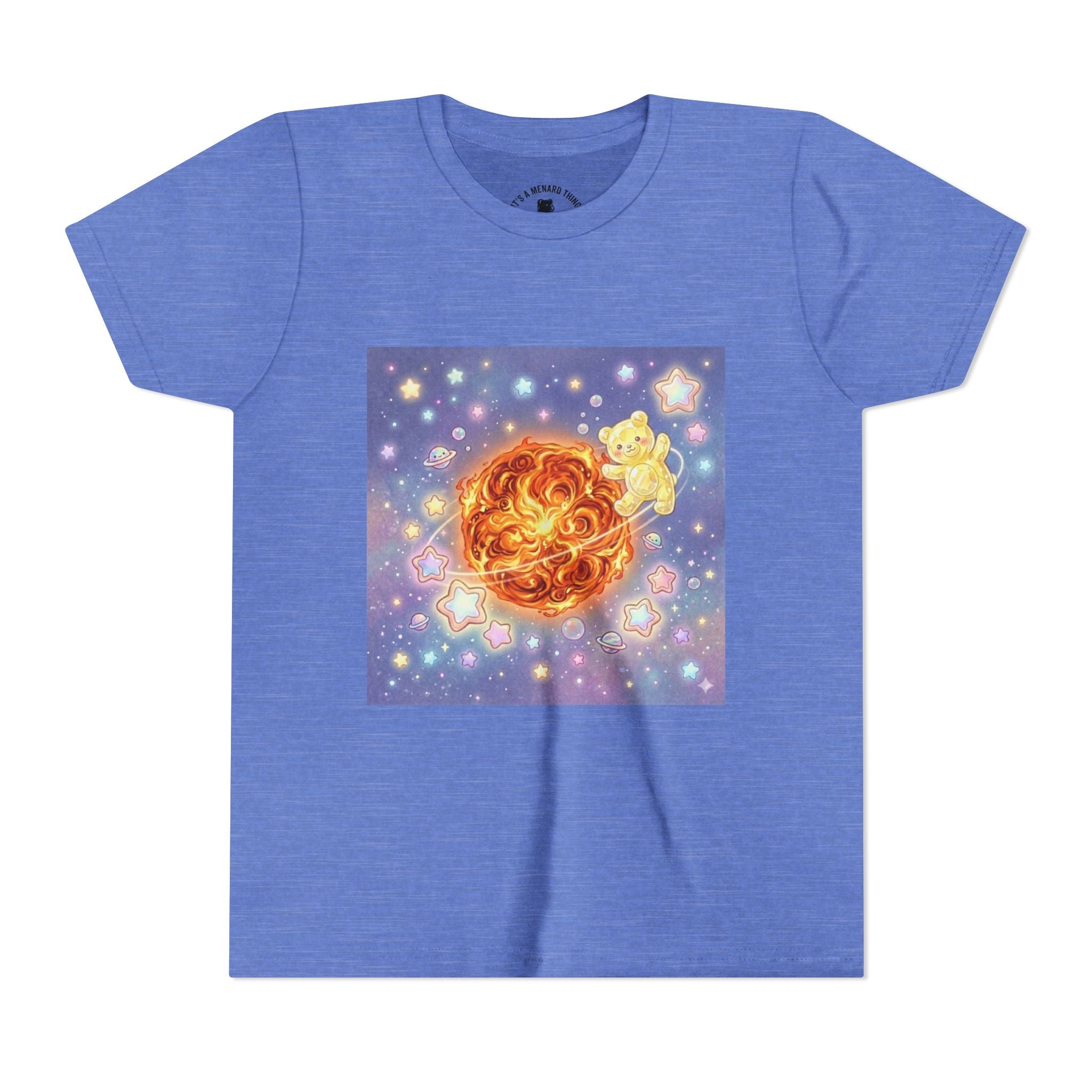 Toasted Cinnamon Sun Gooey Crystal Gummy Bear —Stars Galaxy Design