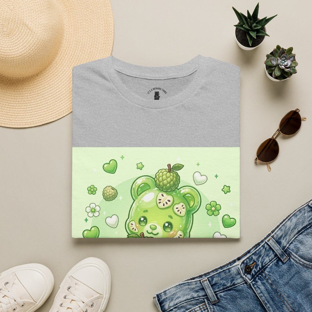 Yummy Ripe Sugar Apple, Exotic Oozy Gummy Bear- Kawaii Graphic Shirt