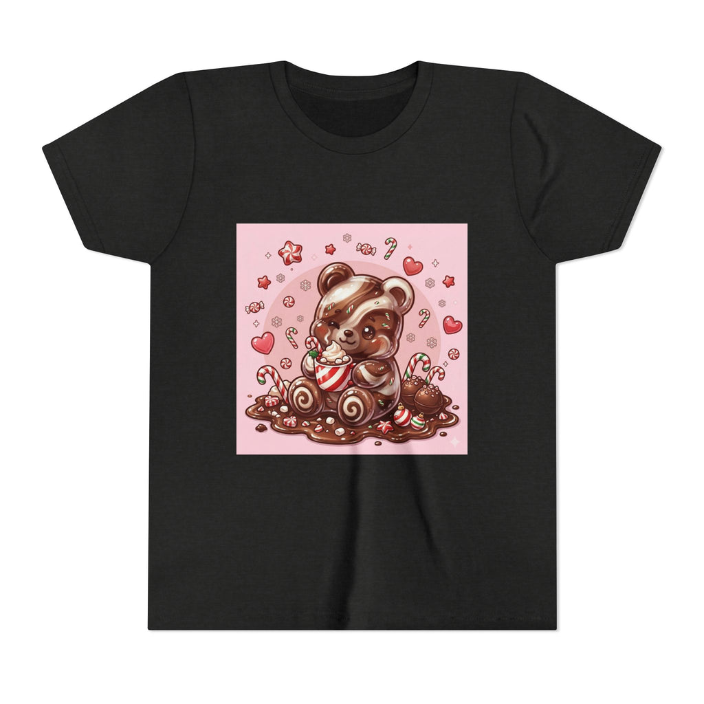 Cute Hot Chocolate Gooey Gummy Bear Holiday Kids Shirt