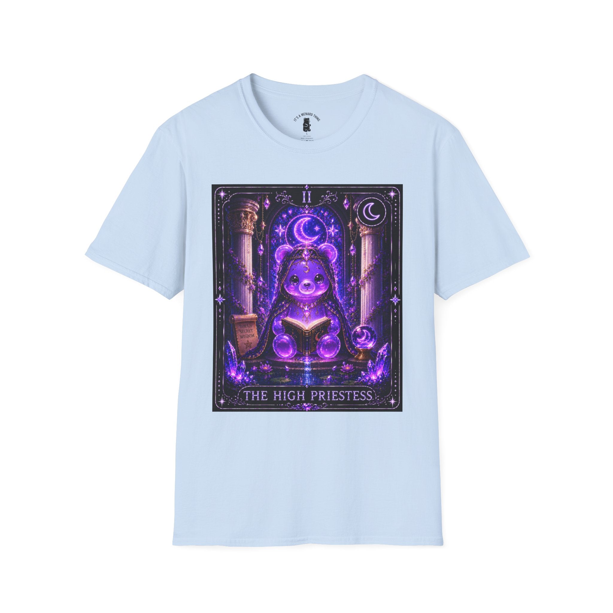 The High Priestess Tarot Mystical Oozy Bear Special Addition- Graphic Shirt
