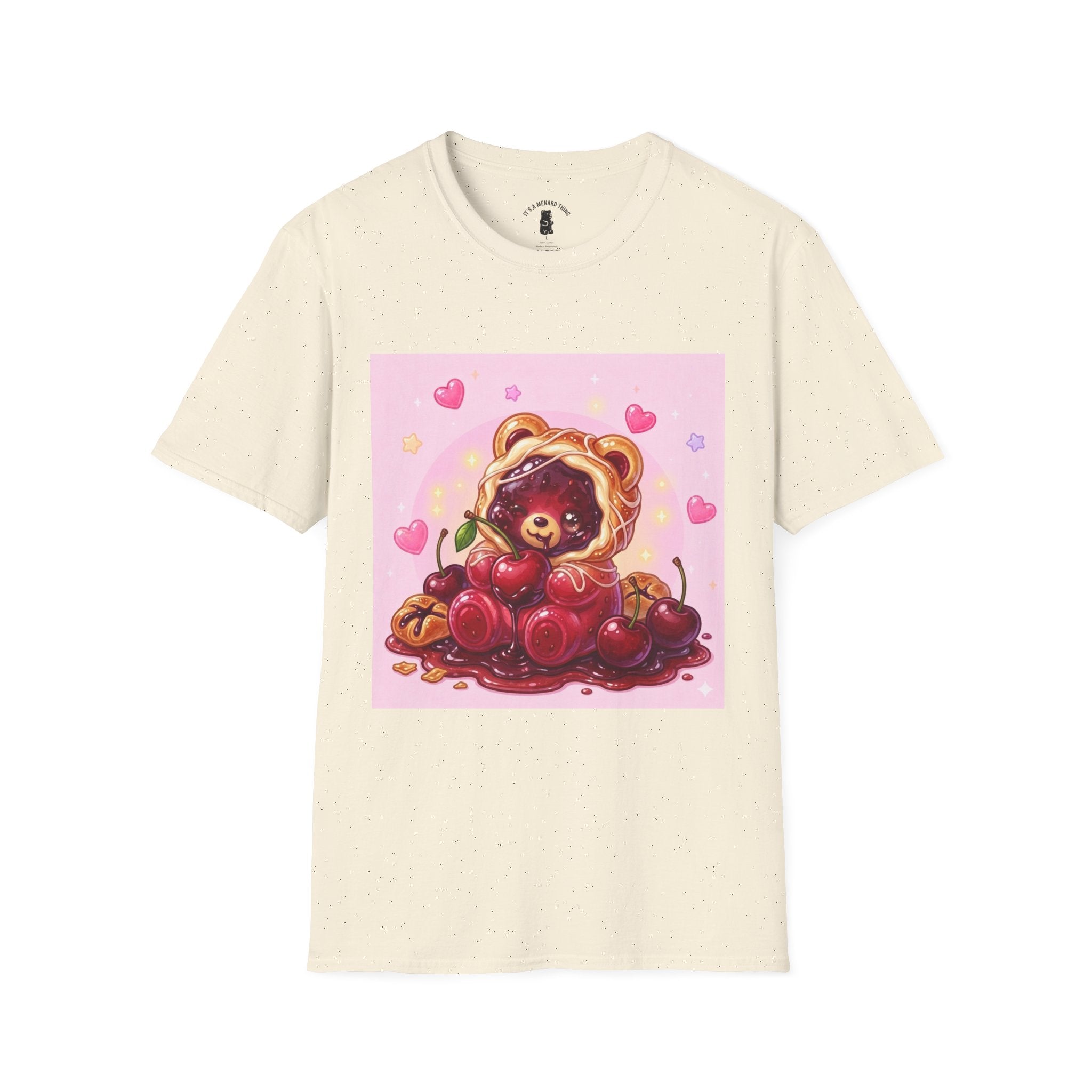 Cherry ripe Danish Gooey Gummy Bear— Kawaii Graphic Tee