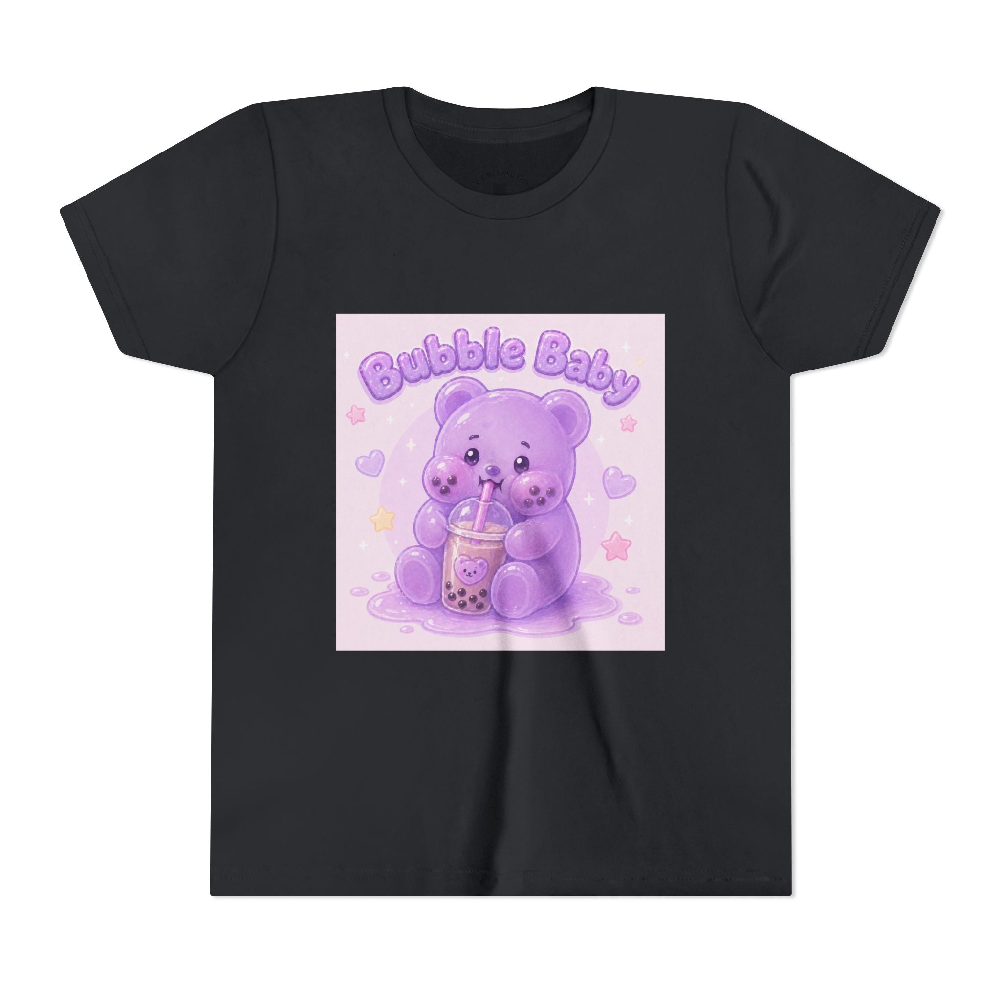 'Bubble Baby' Gooey Gummy Bear Boba Milk Tea Graphic