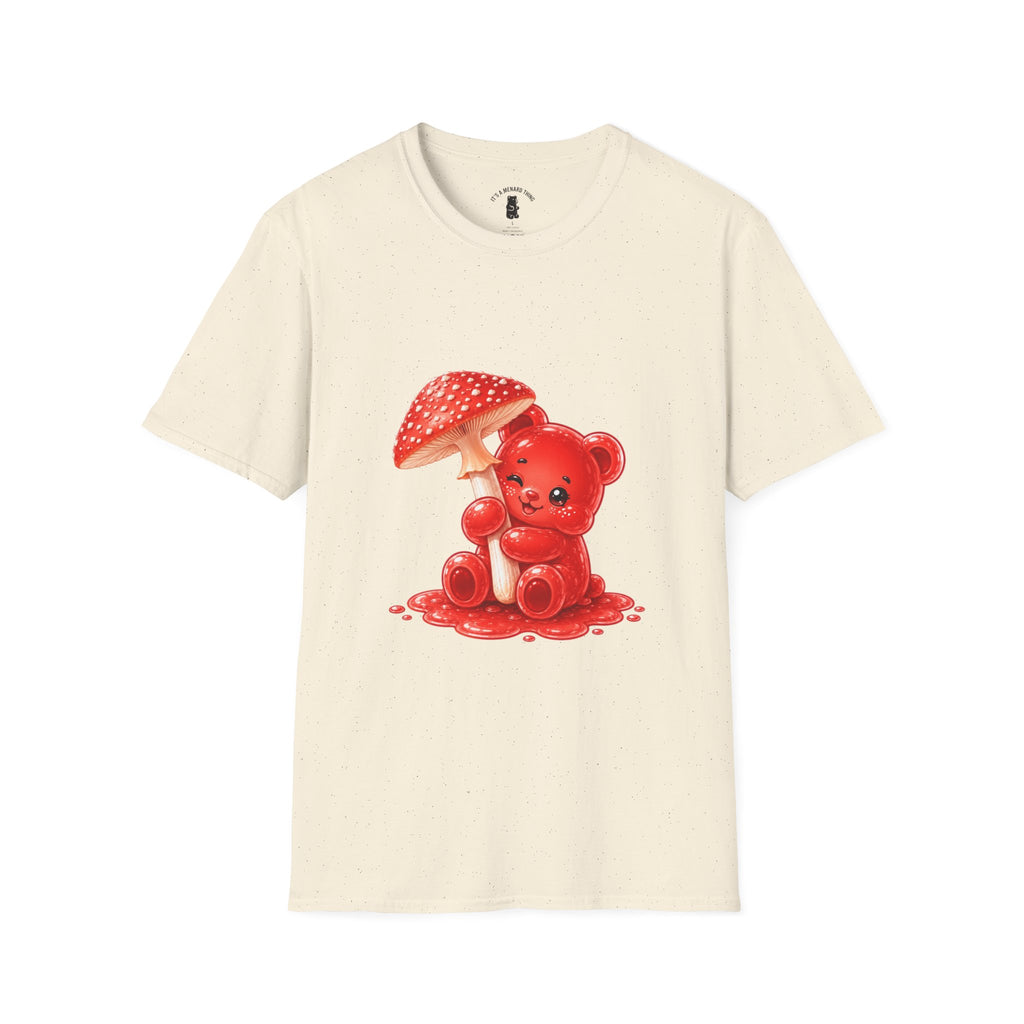 The Fly Agaric Fungi Special, Red Oozy Bear Gummy Friend- Graphic Shirt