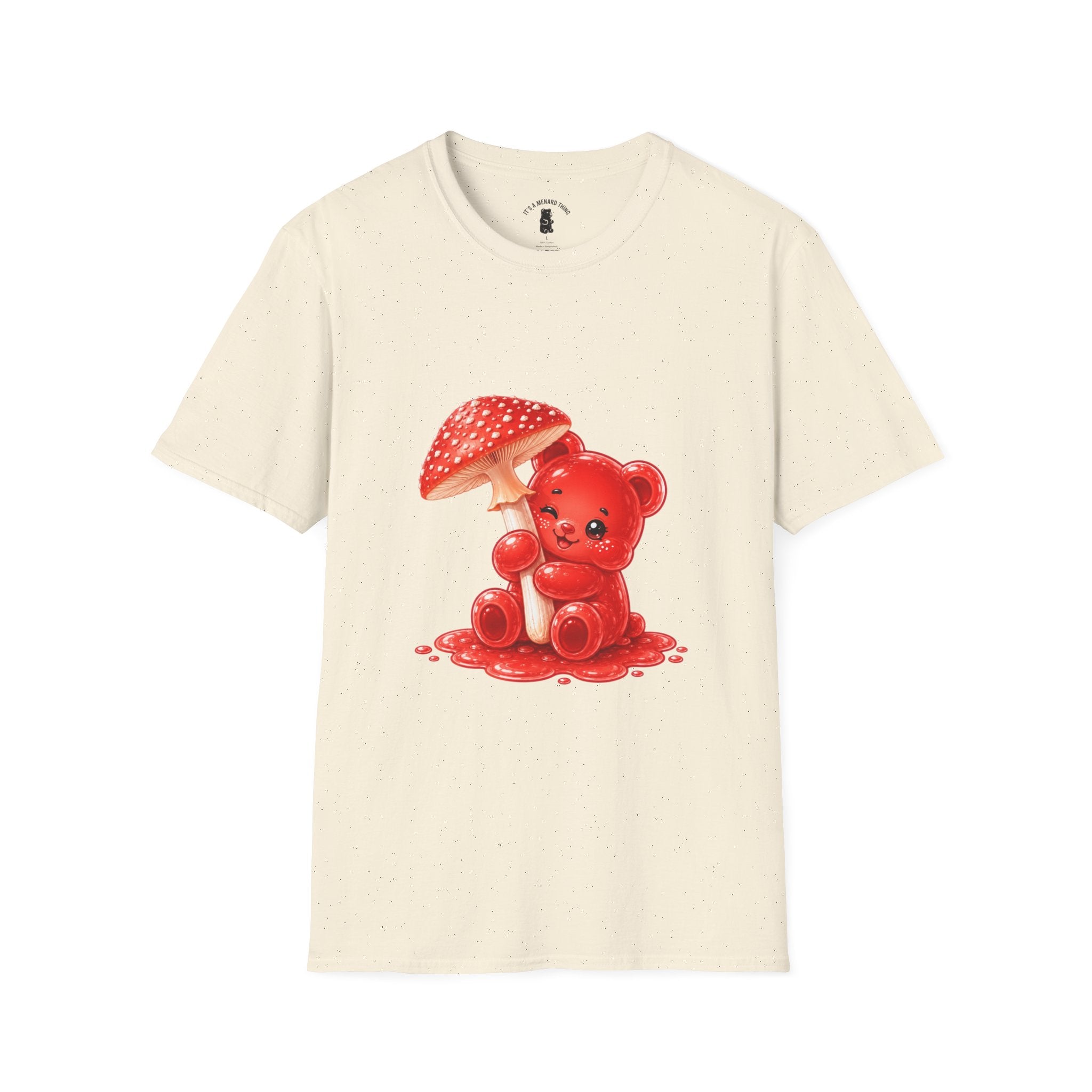 The Fly Agaric Fungi Special, Red Oozy Bear Gummy Friend- Graphic Shirt