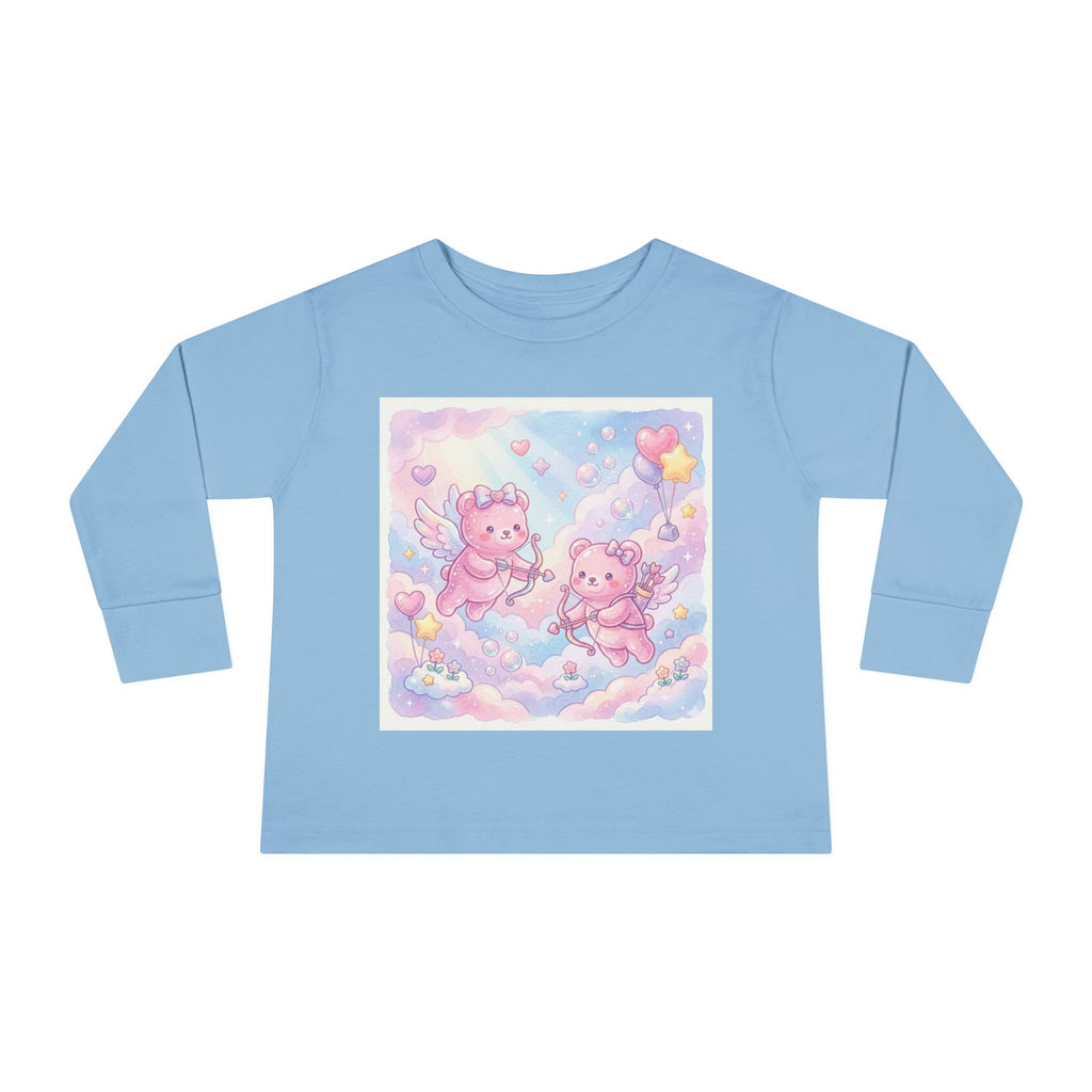 Adorable Cherub Sweet Oozy Bears, Gummy Duo- Graphic Long Sleeve Shirt