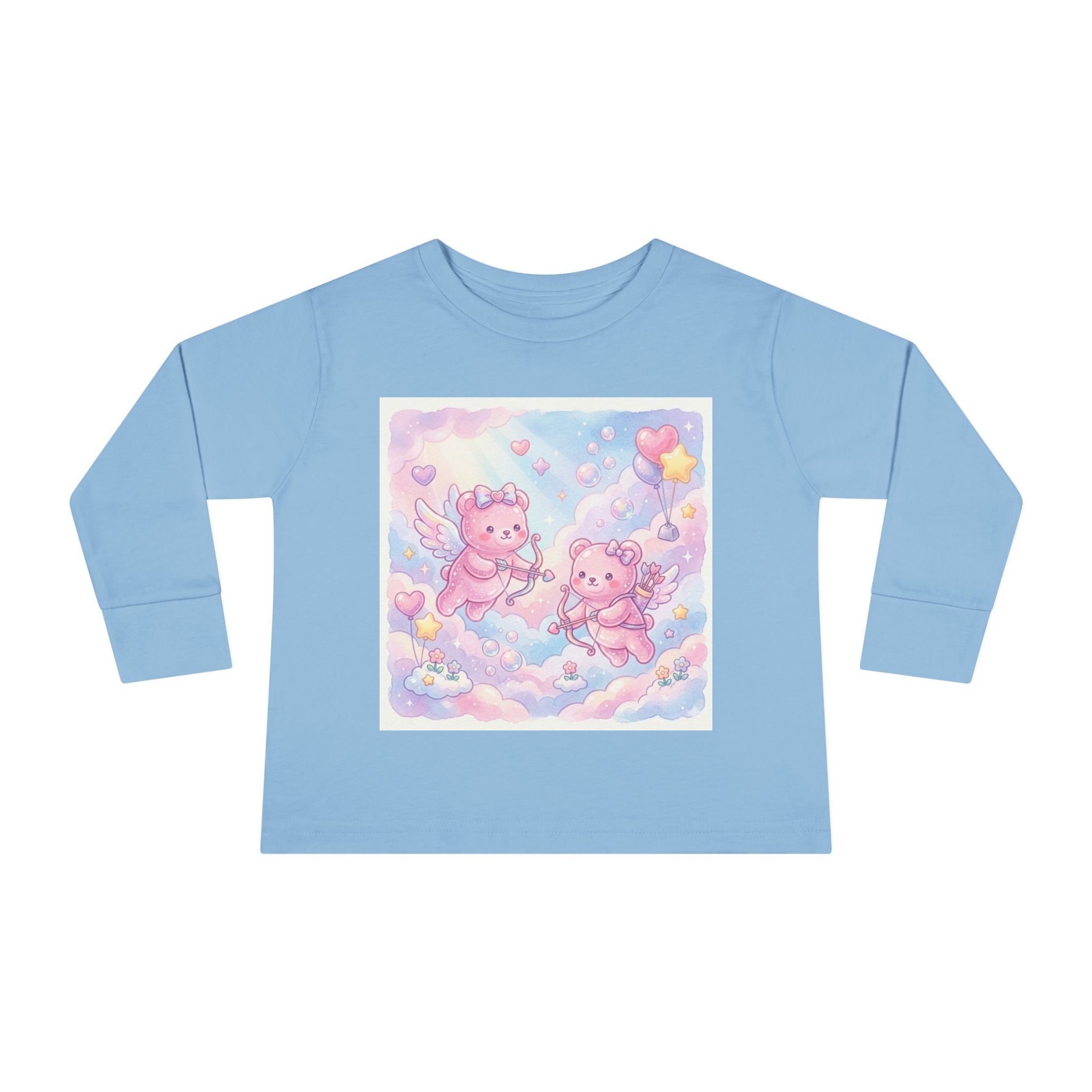 Adorable Cherub Sweet Oozy Bears, Gummy Duo- Graphic Long Sleeve Shirt