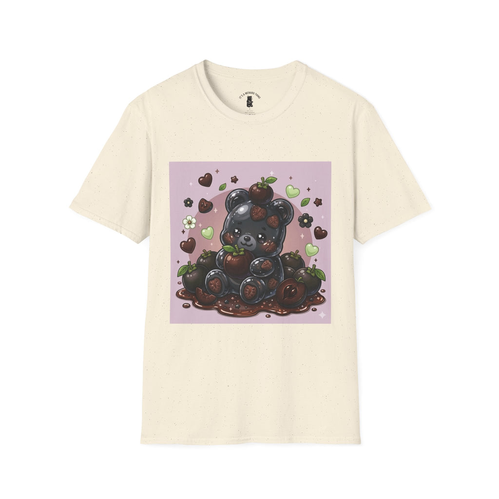 Special Black Sapote Fruit, Exotic Oozy Gummy Bear — Kawaii Graphic Shirt