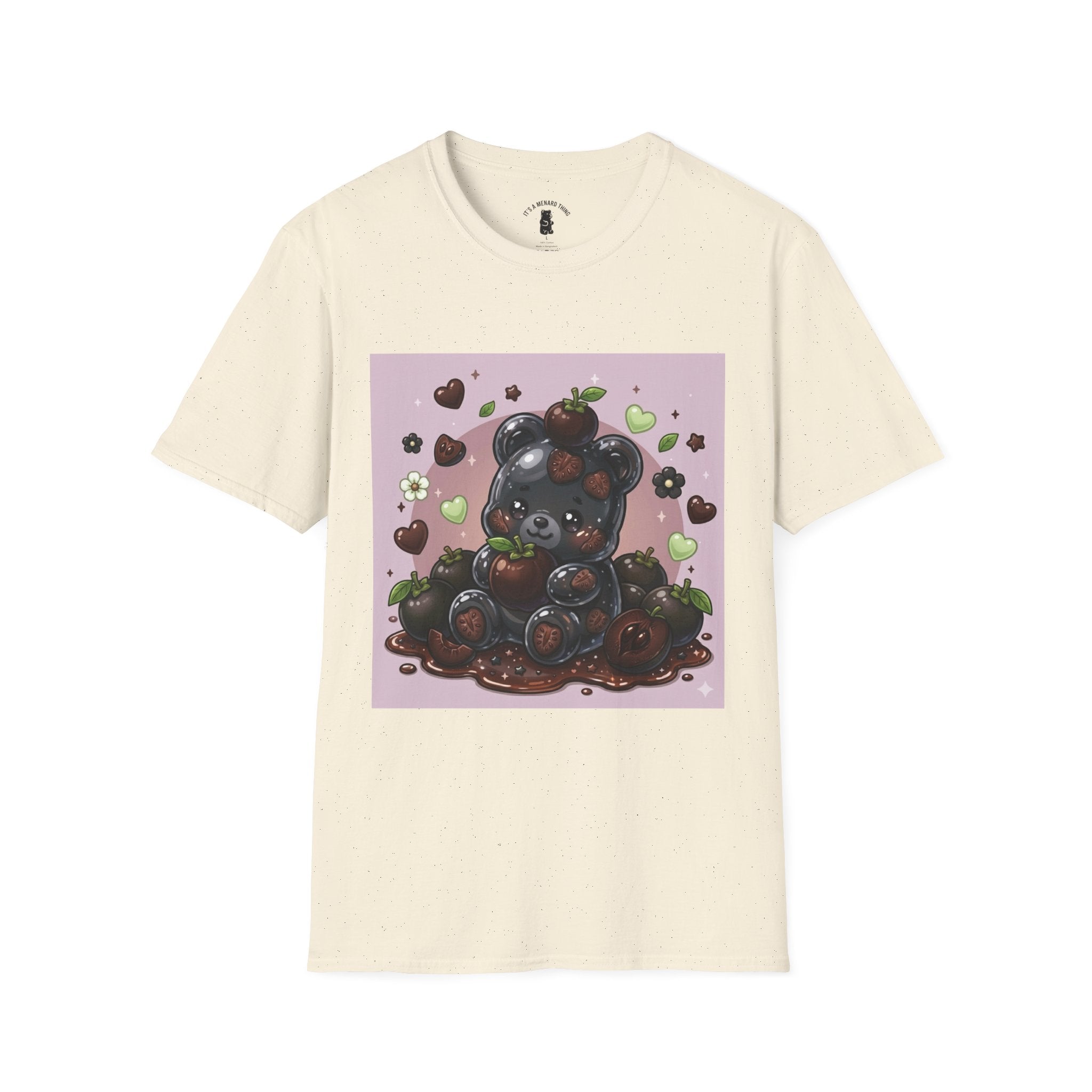 Special Black Sapote Fruit, Exotic Oozy Gummy Bear — Kawaii Graphic Shirt