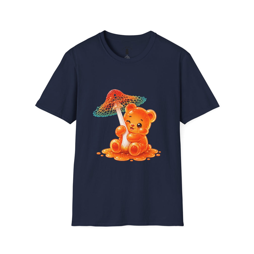 Rare Orange and Green Mushroom, Oozy Bear Gummy Friend Special- Graphic Shirt