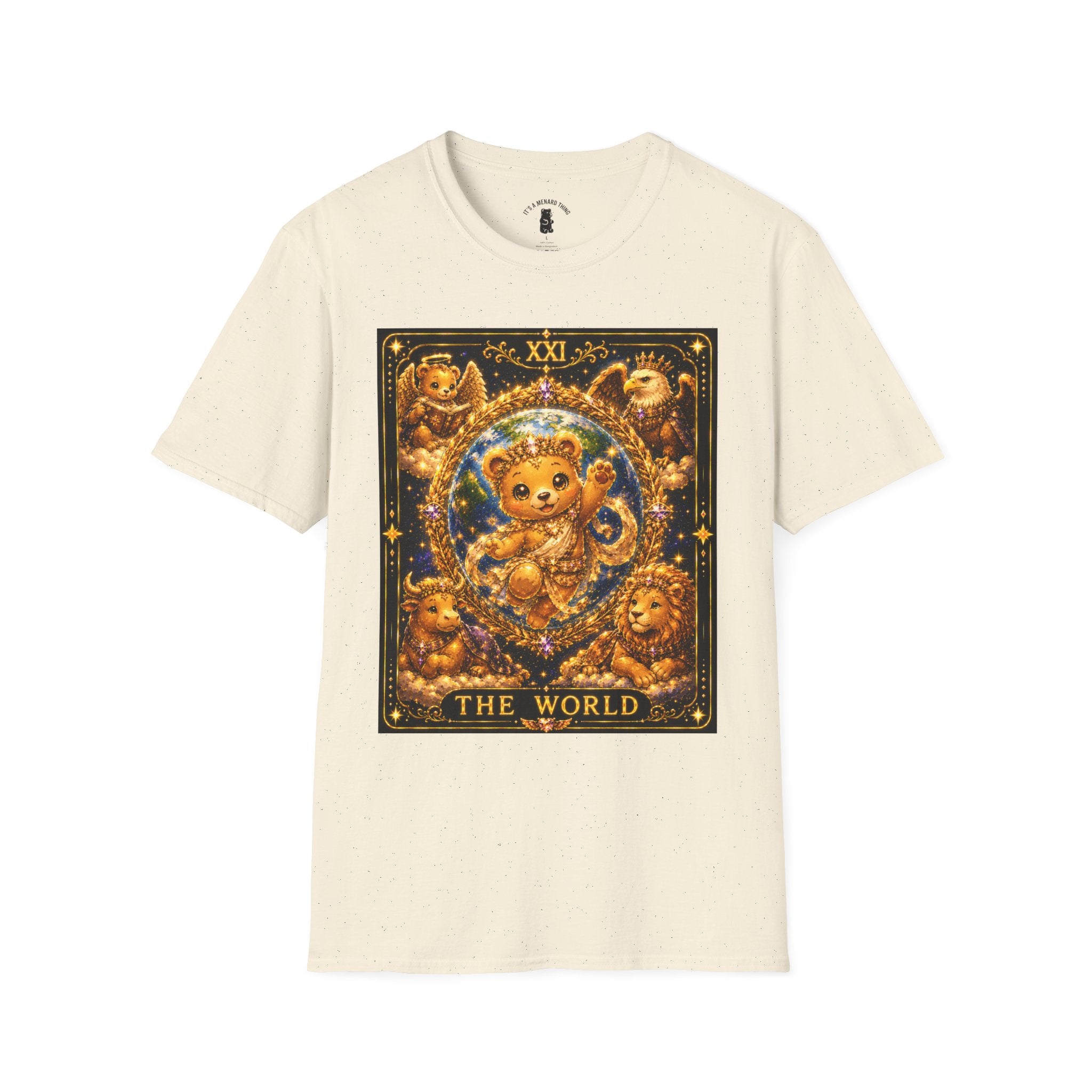The World Tarot Golden Oozy Bear Special Addition- Graphic Shirt