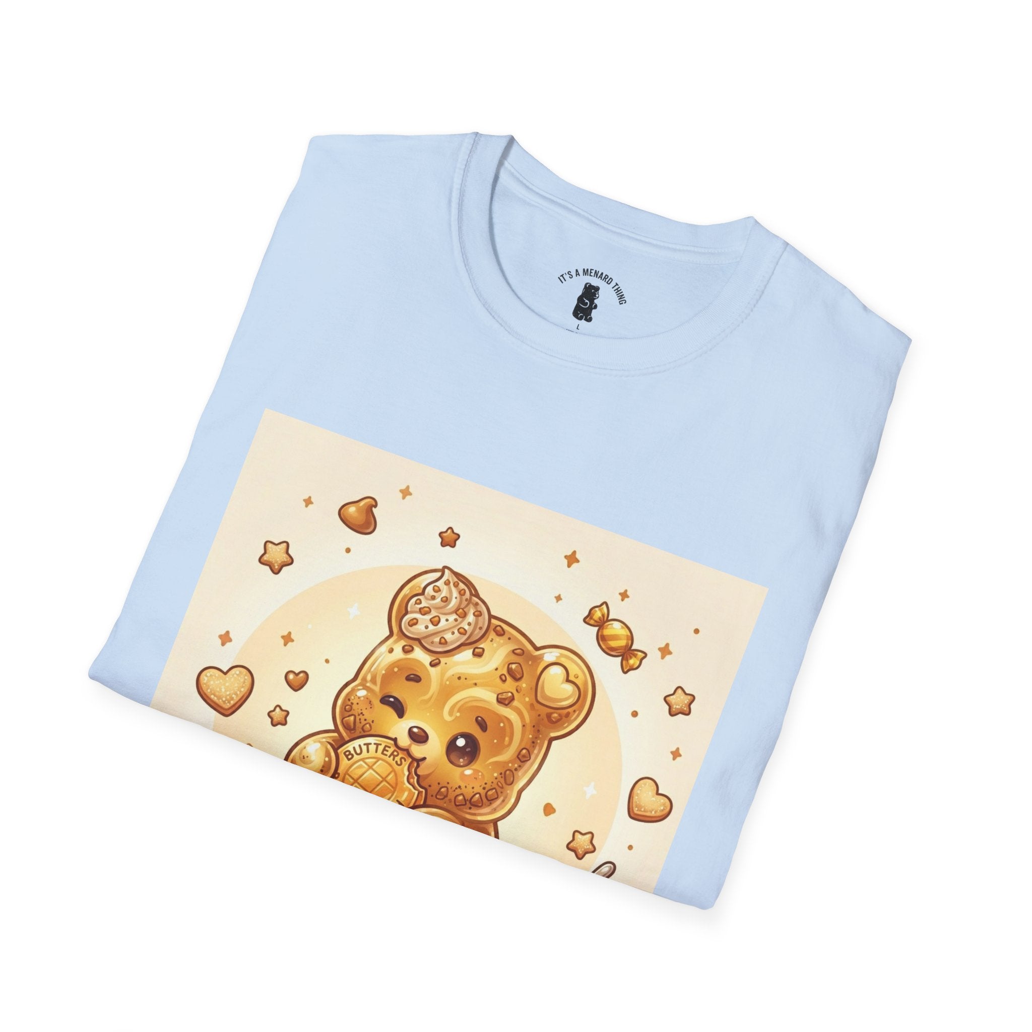 Butterscotch Drizzle Gooey Gummy Bear — Kawaii Graphic T-Shirt