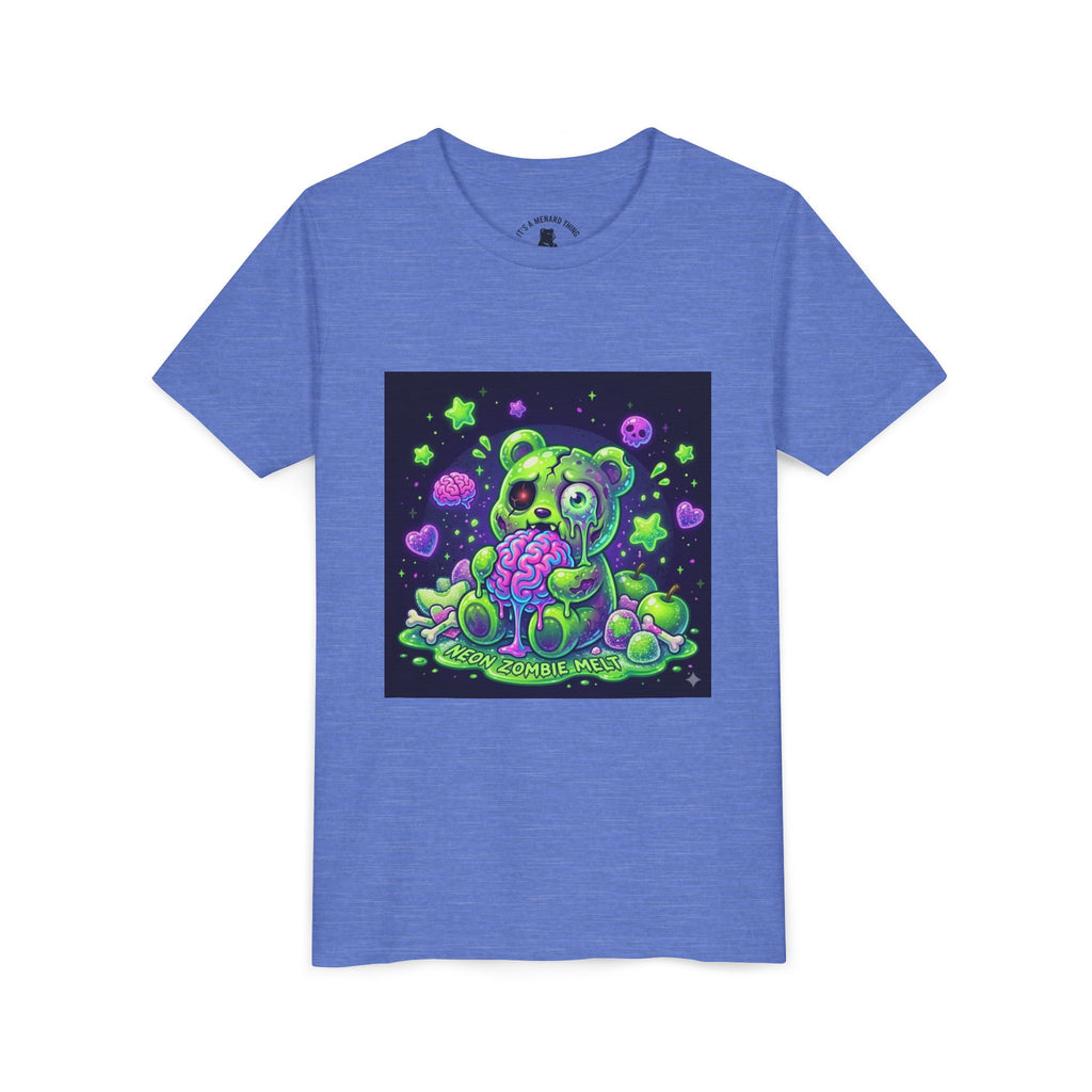 Neon Zombie Gooey Gummy Bear Graphic Tee
