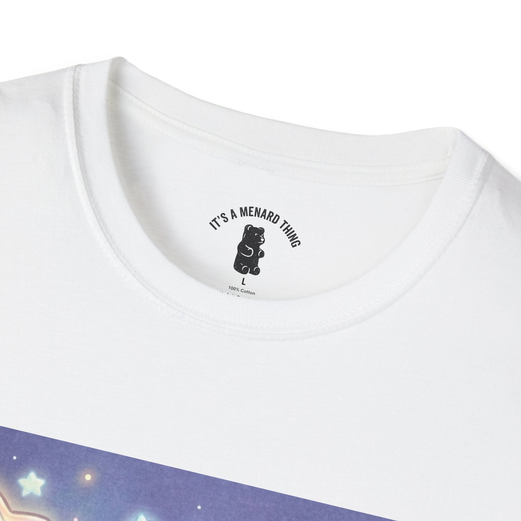 Smart as Me called Mercury Silver crystal Gooey Gummy Bear — Kawaii Graphic T-Shirt