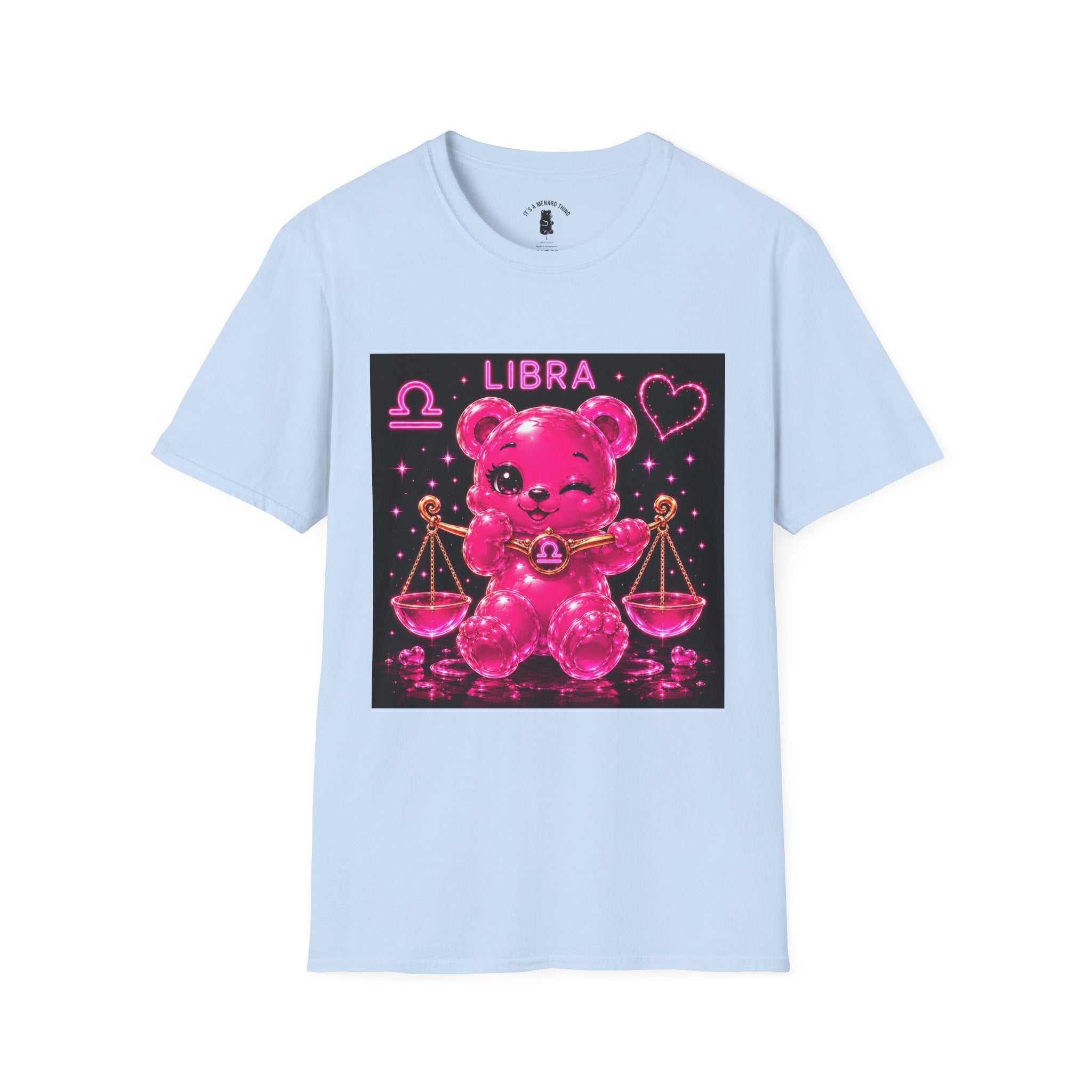 Libra Zodiac Sign Special Addition Oozy Bear Friend- Graphic Shirt