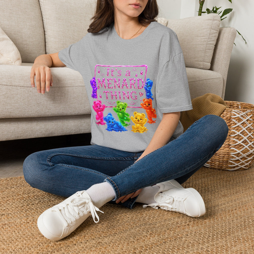 It's a Menard Thing Offical Logo, Oozy Bear Friends Special- Graphic Shirt